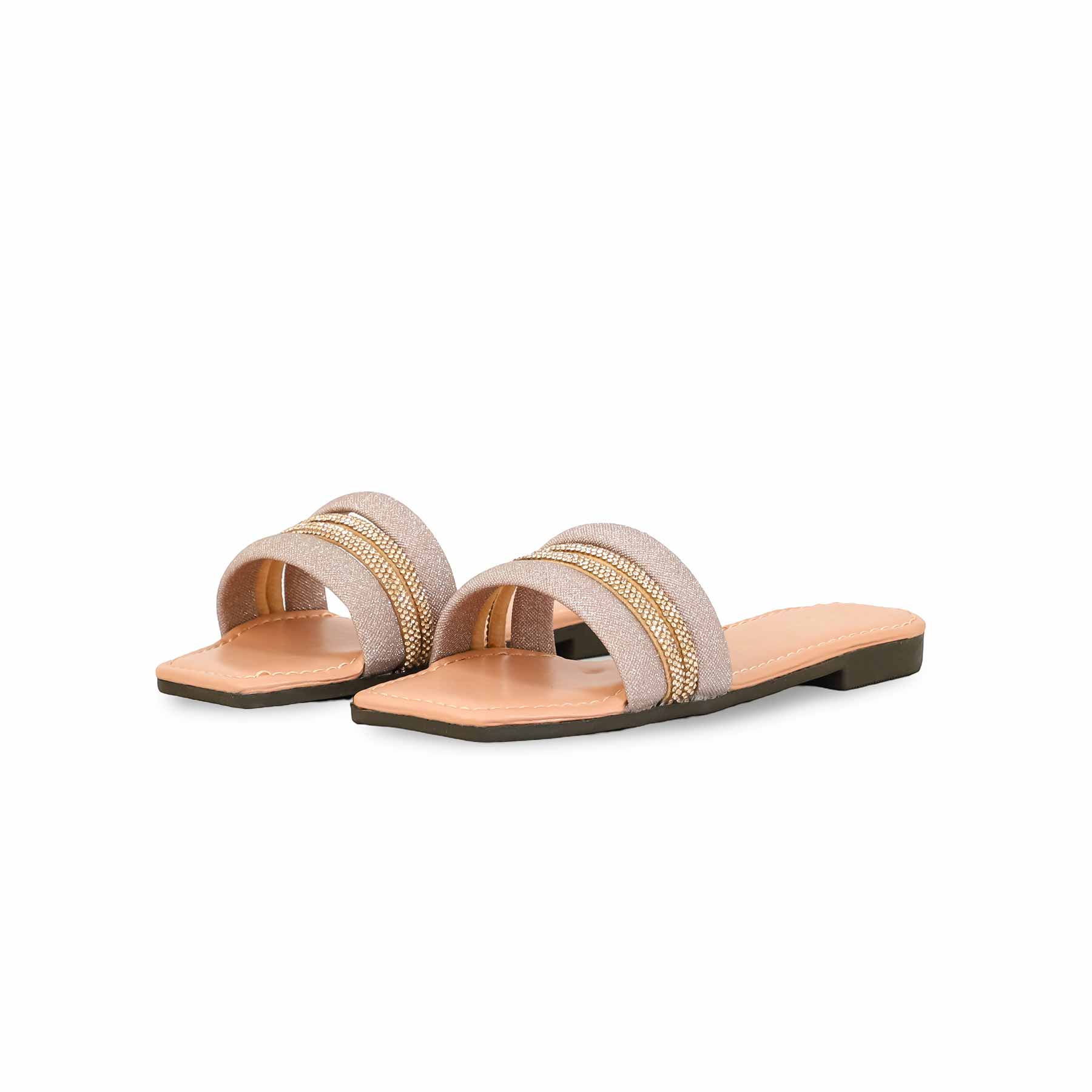 Girls Peach Fancy Slipper KD5580 - Image 4