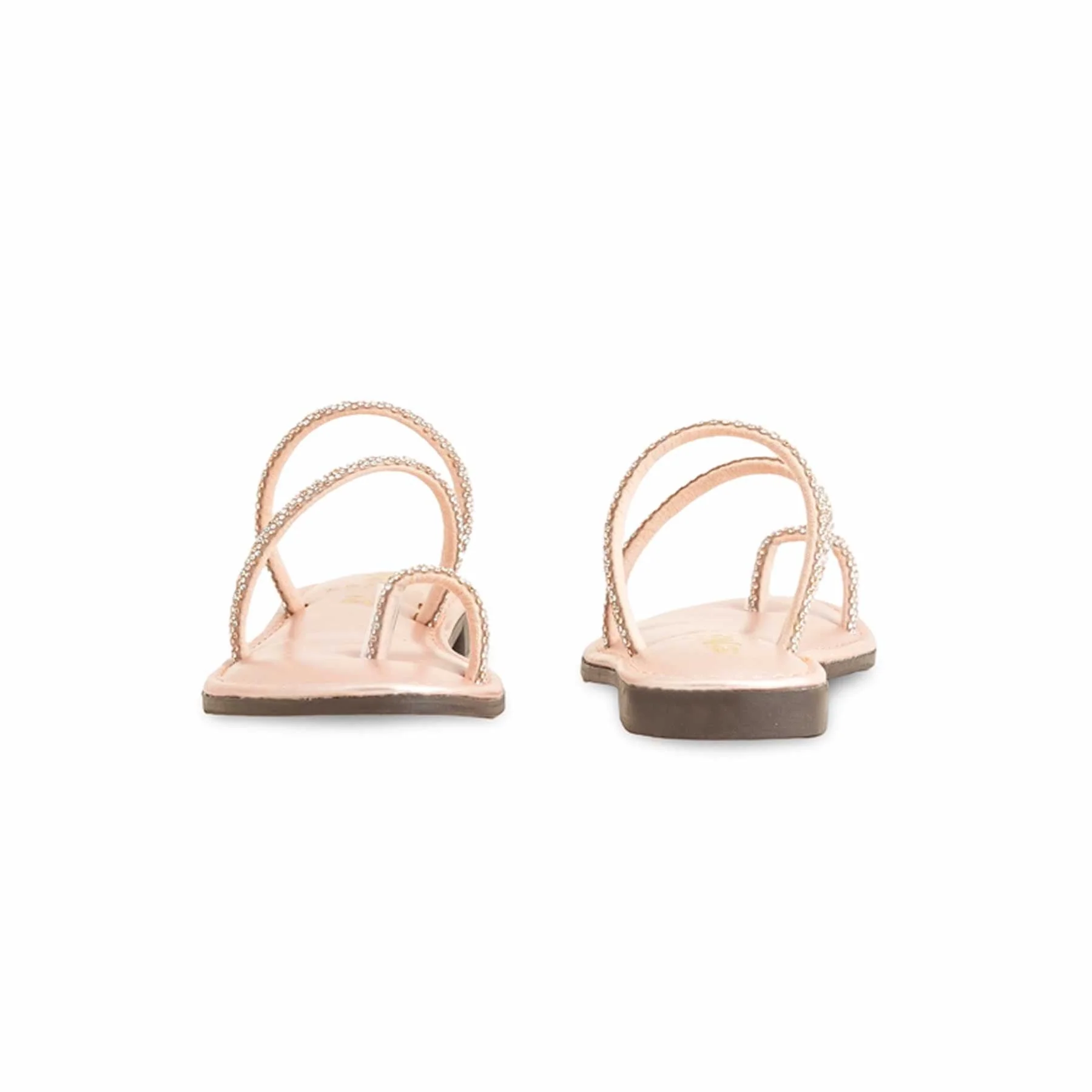 Girls Peach Fancy Slipper KD5590 - Image 4