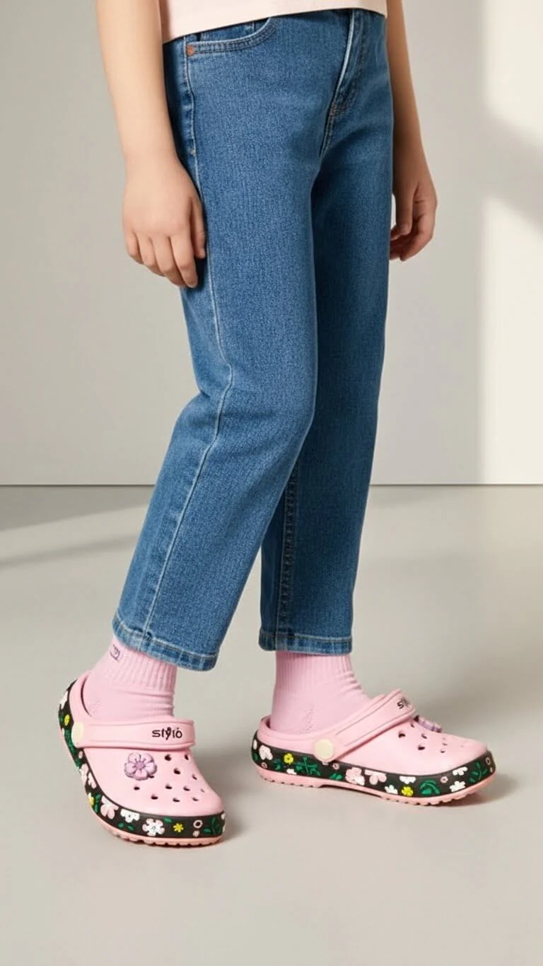 Girls Pink Casual Flip Flop KD5736