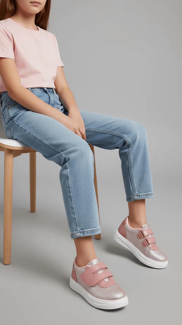 Girls Pink Casual Jogger KD1764
