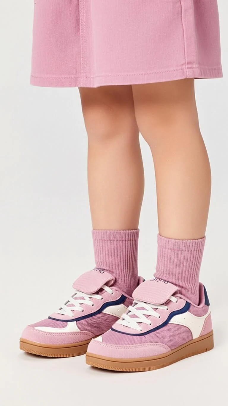 Girls Pink Casual Jogger KD1948