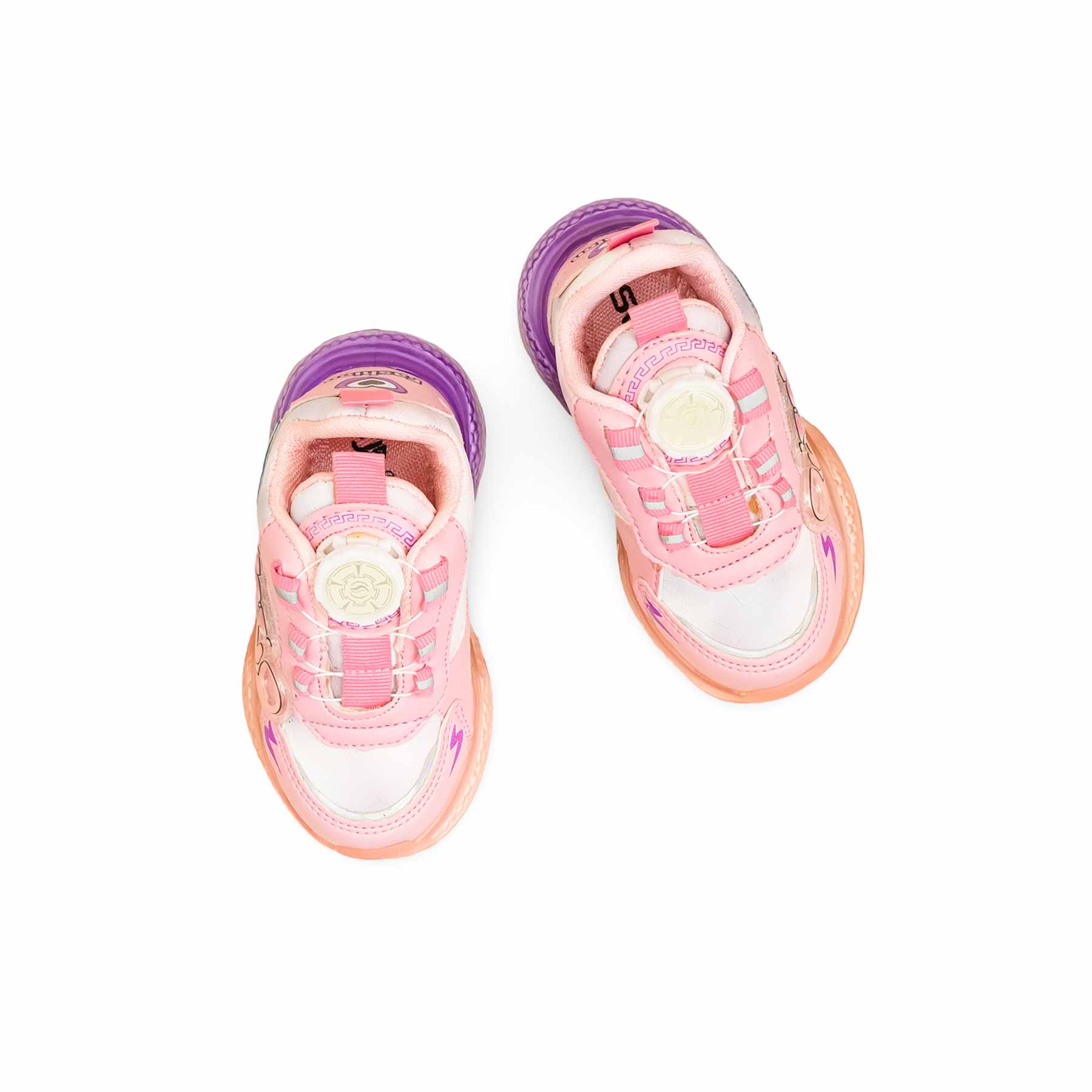 Girls Pink Casual Jogger KD1993 - Image 5