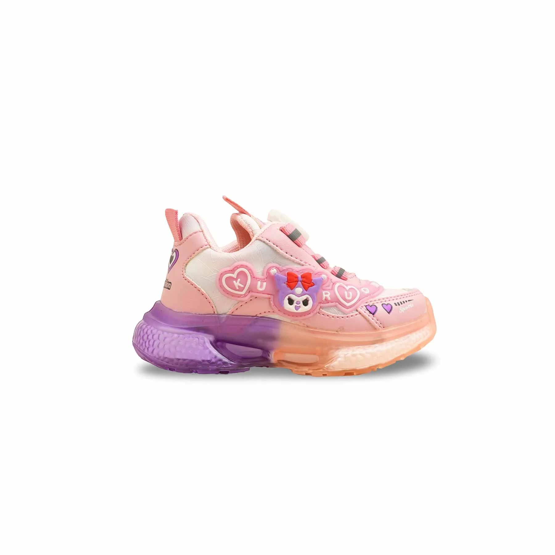 Girls Pink Casual Jogger KD1994 - Image 2