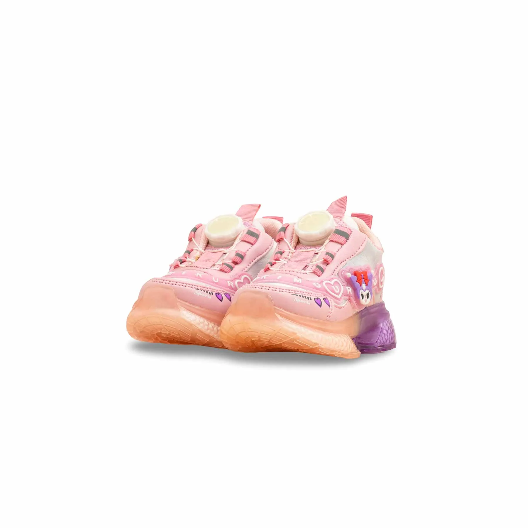 Girls Pink Casual Jogger KD1994 - Image 3