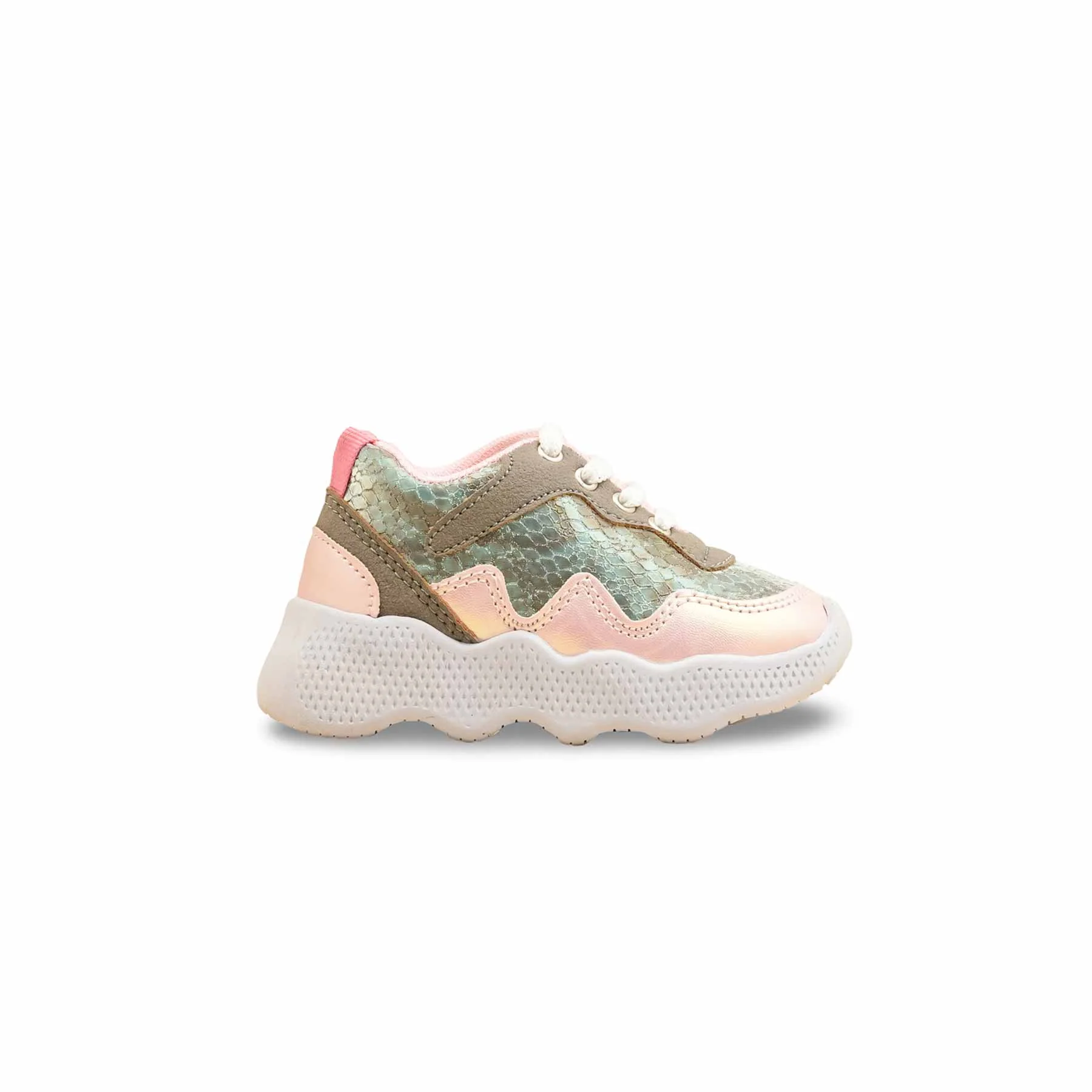 Girls Pink Casual Jogger KD8106 - Image 2