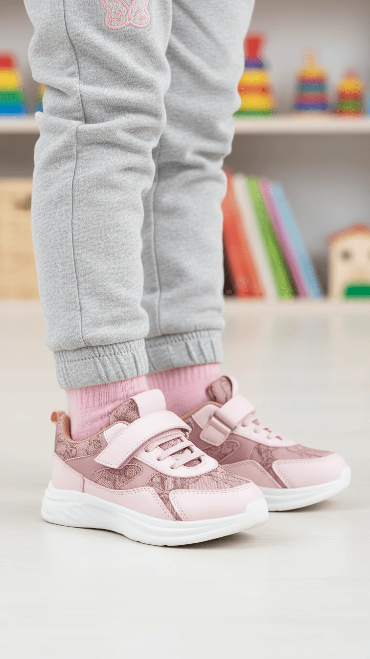 Girls Pink Casual Jogger KD8135 - Image 2