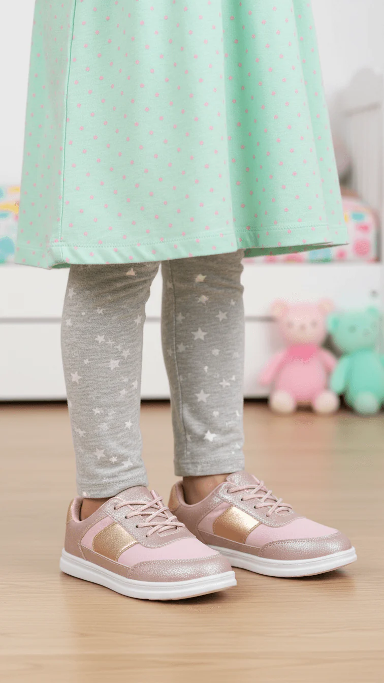 Girls Pink Casual Jogger KD8160