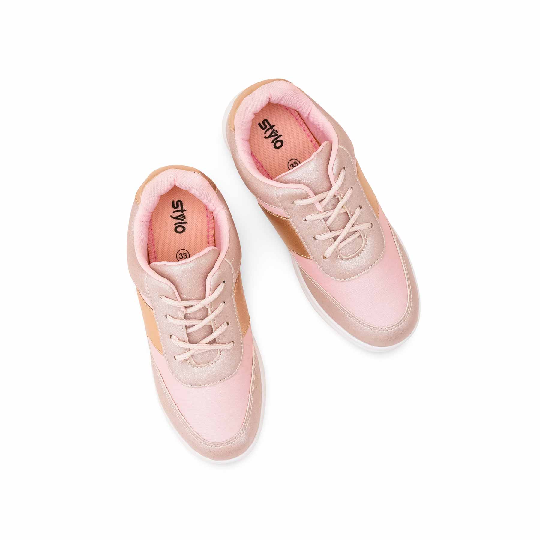 Girls Pink Casual Jogger KD8160 - Image 5