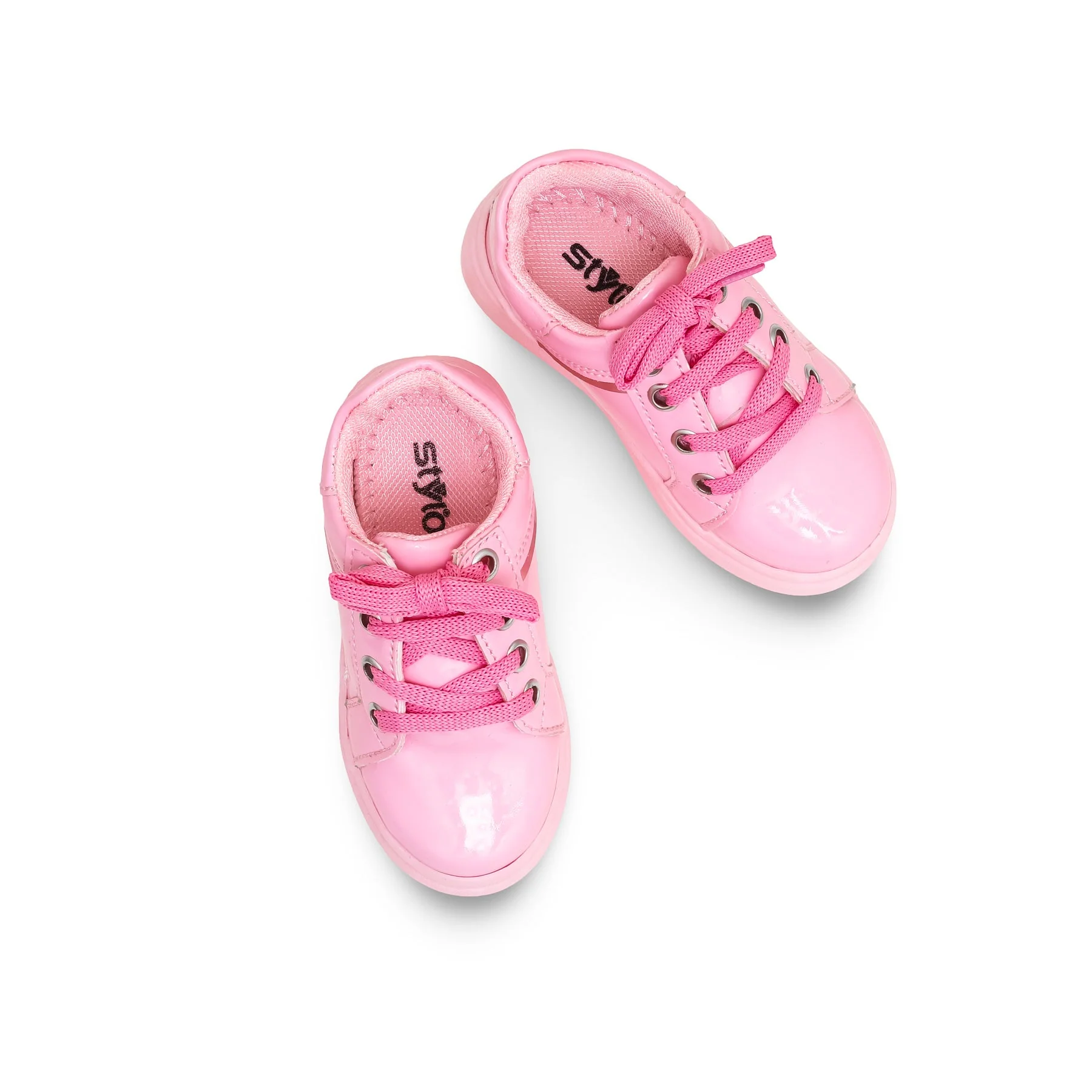 Girls Pink Casual Joggers KD1784 - Image 5