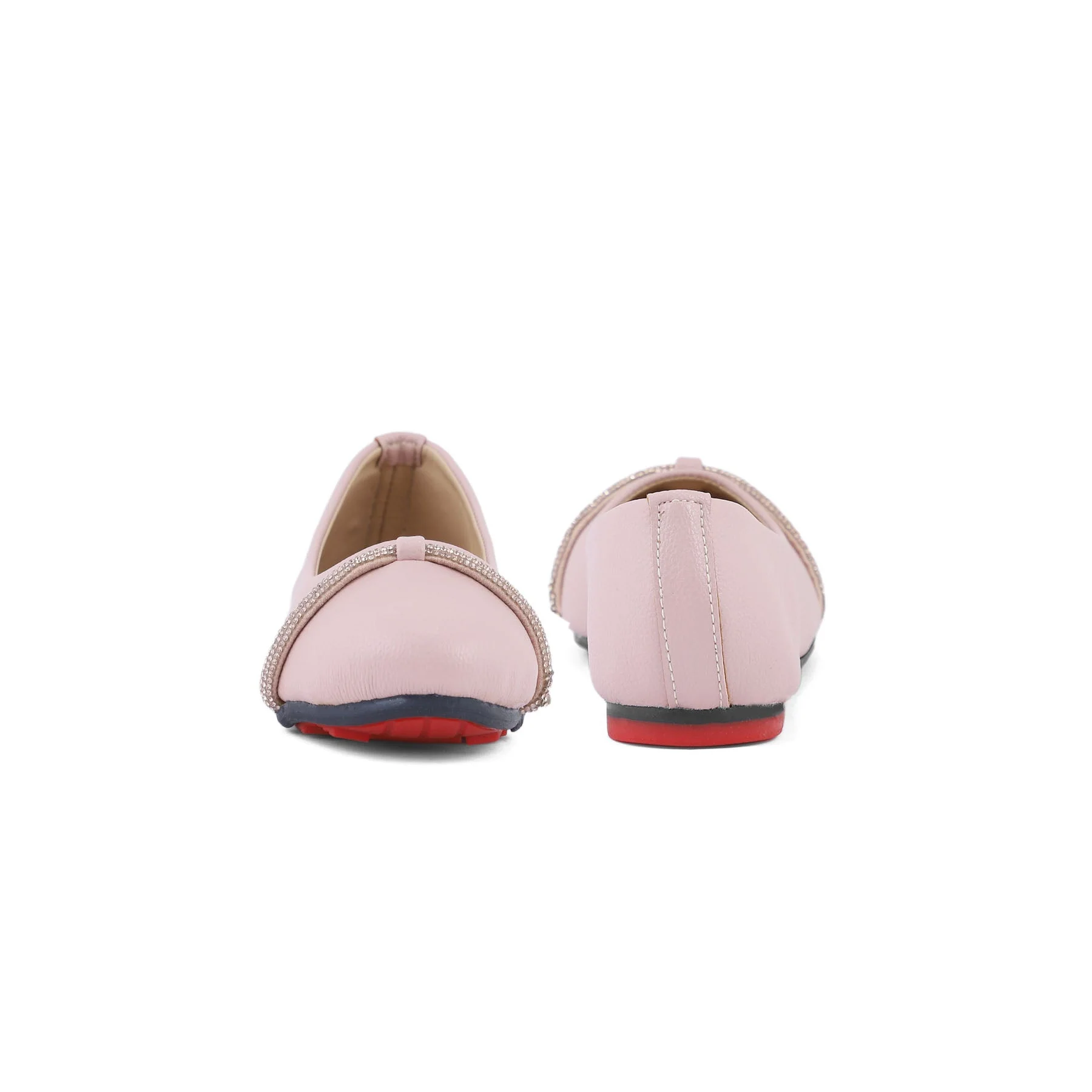 Girls Pink Casual Pumps KD0943 - Image 3
