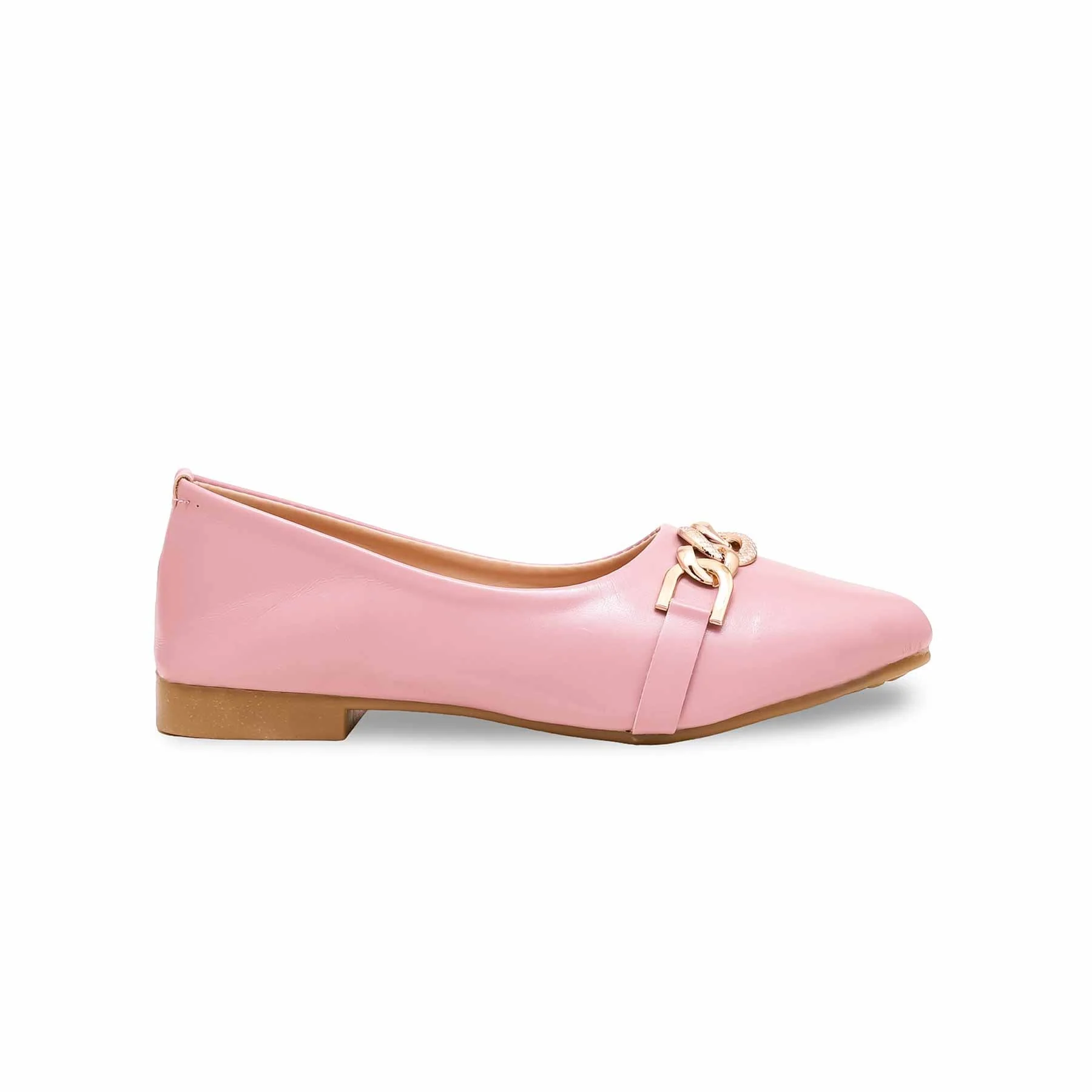 Girls Pink Casual Pumps KD2425 - Image 2