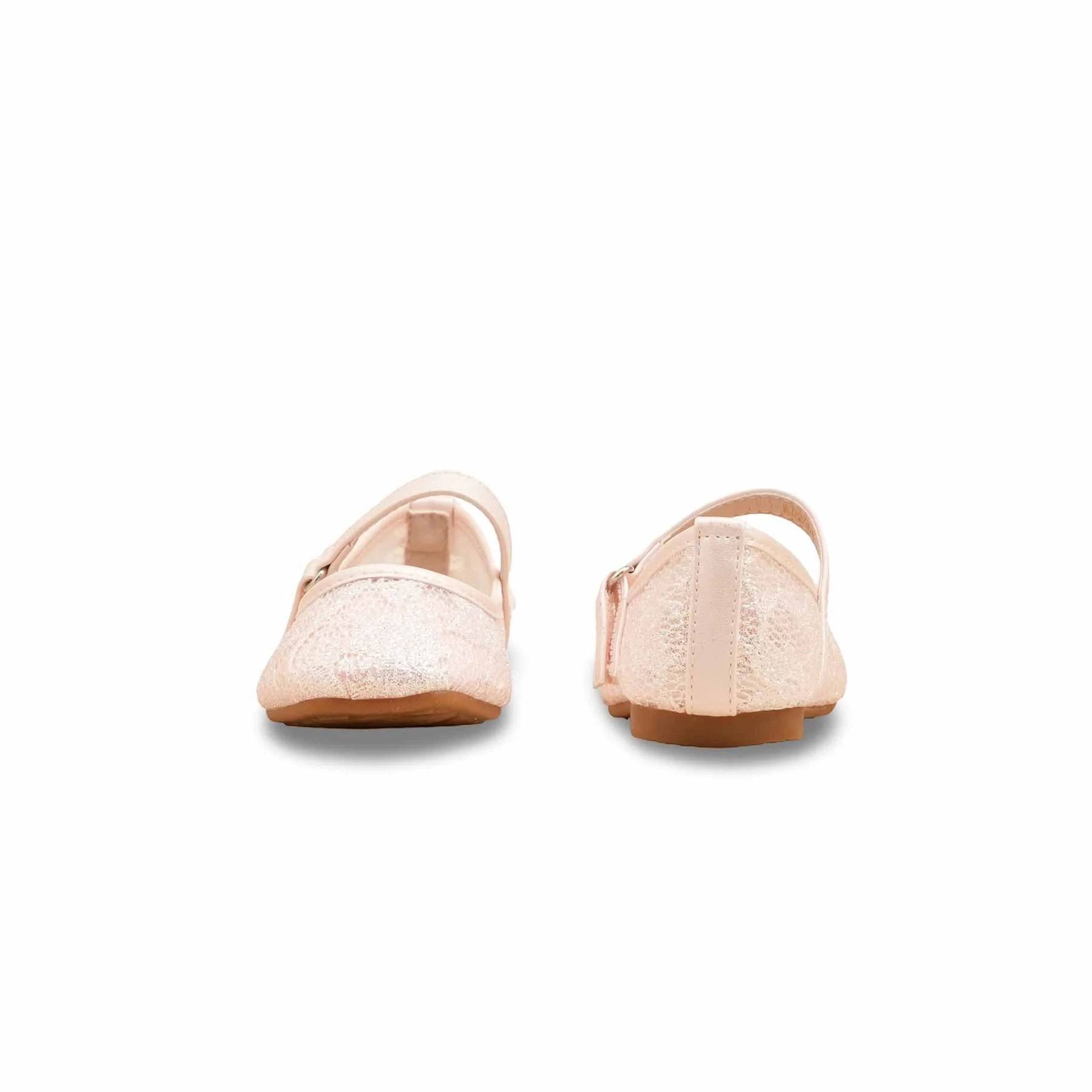 Girls Pink Casual Pumps KD2464 - Image 4