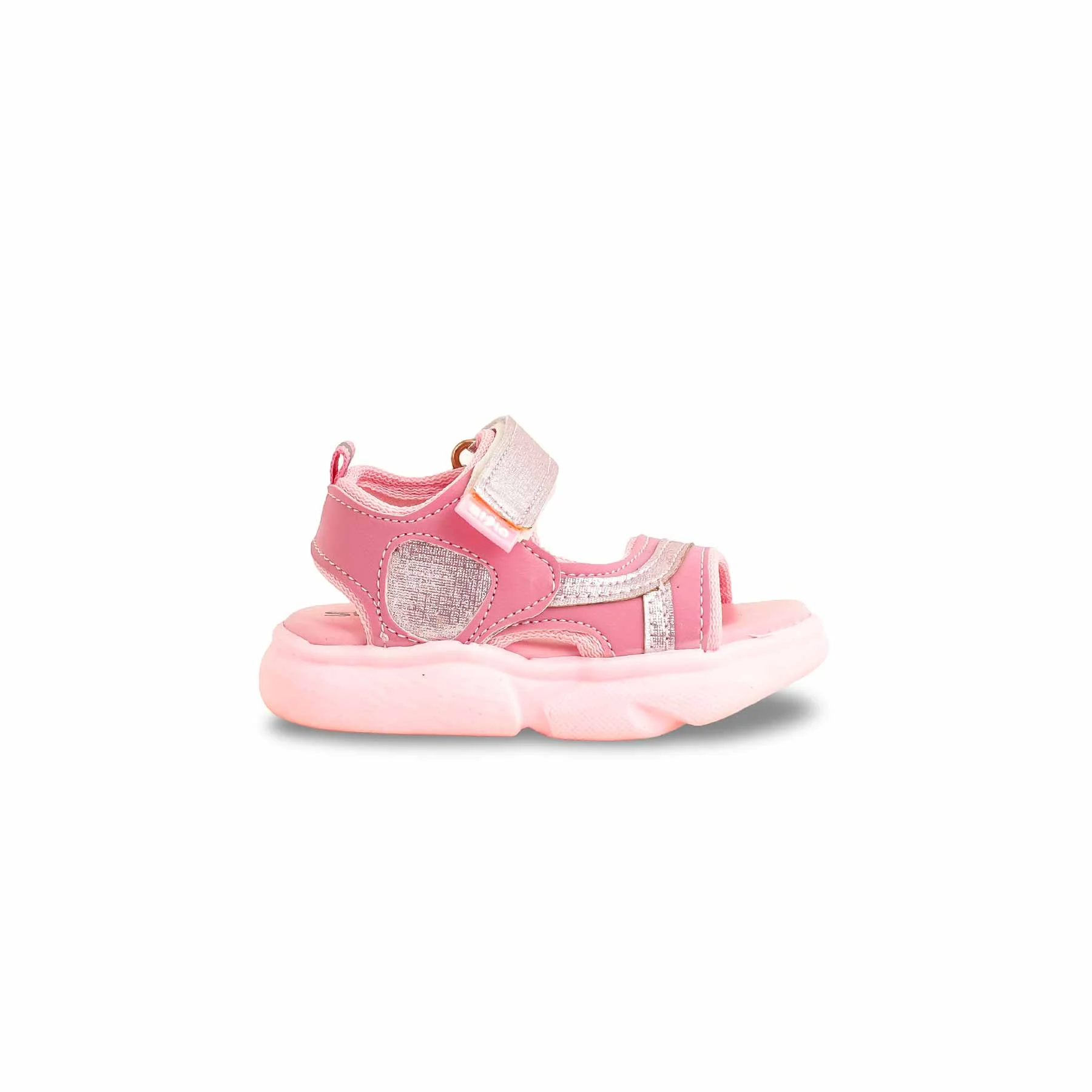 Girls Pink Casual Sandal KD4833 - Image 2