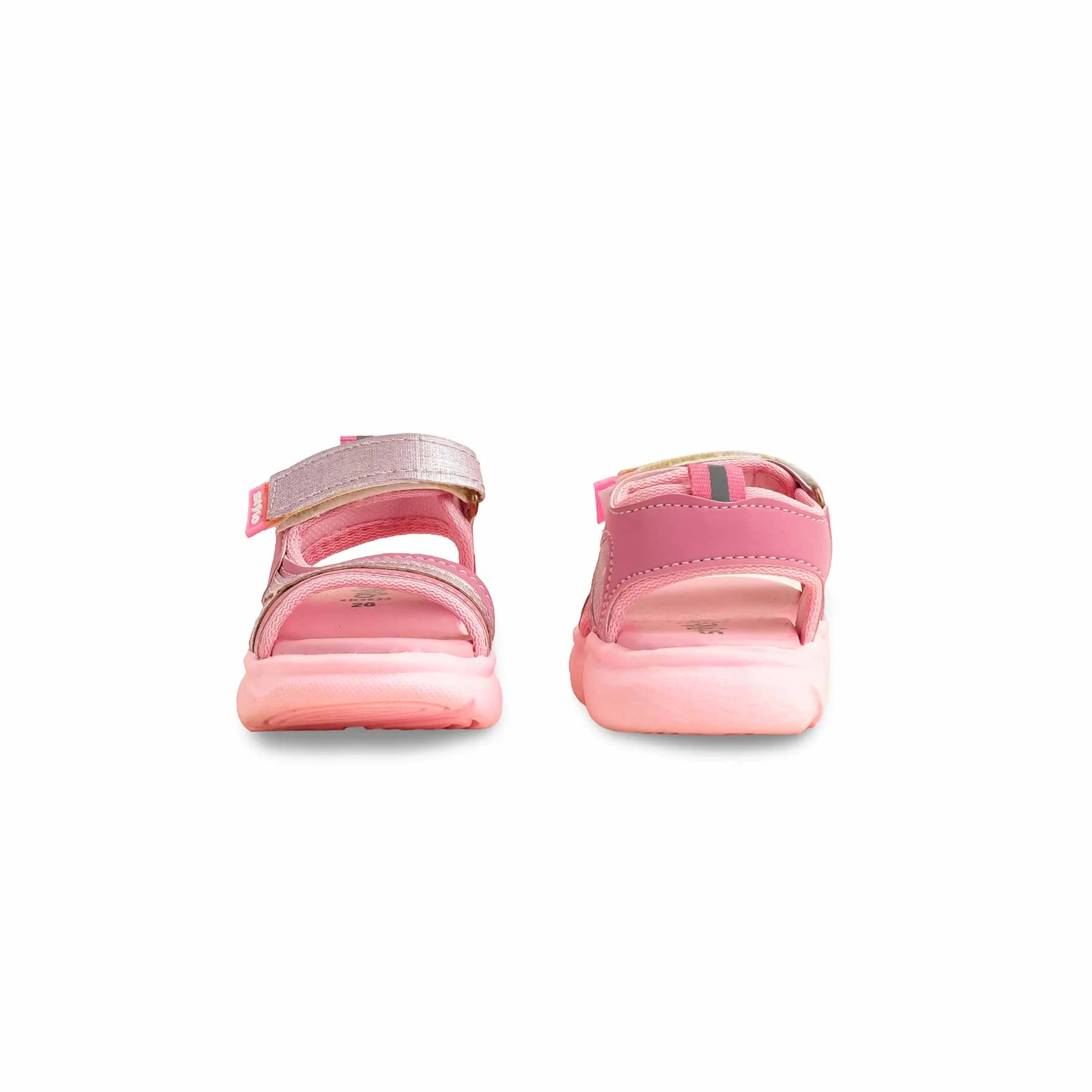 Girls Pink Casual Sandal KD4833 - Image 4