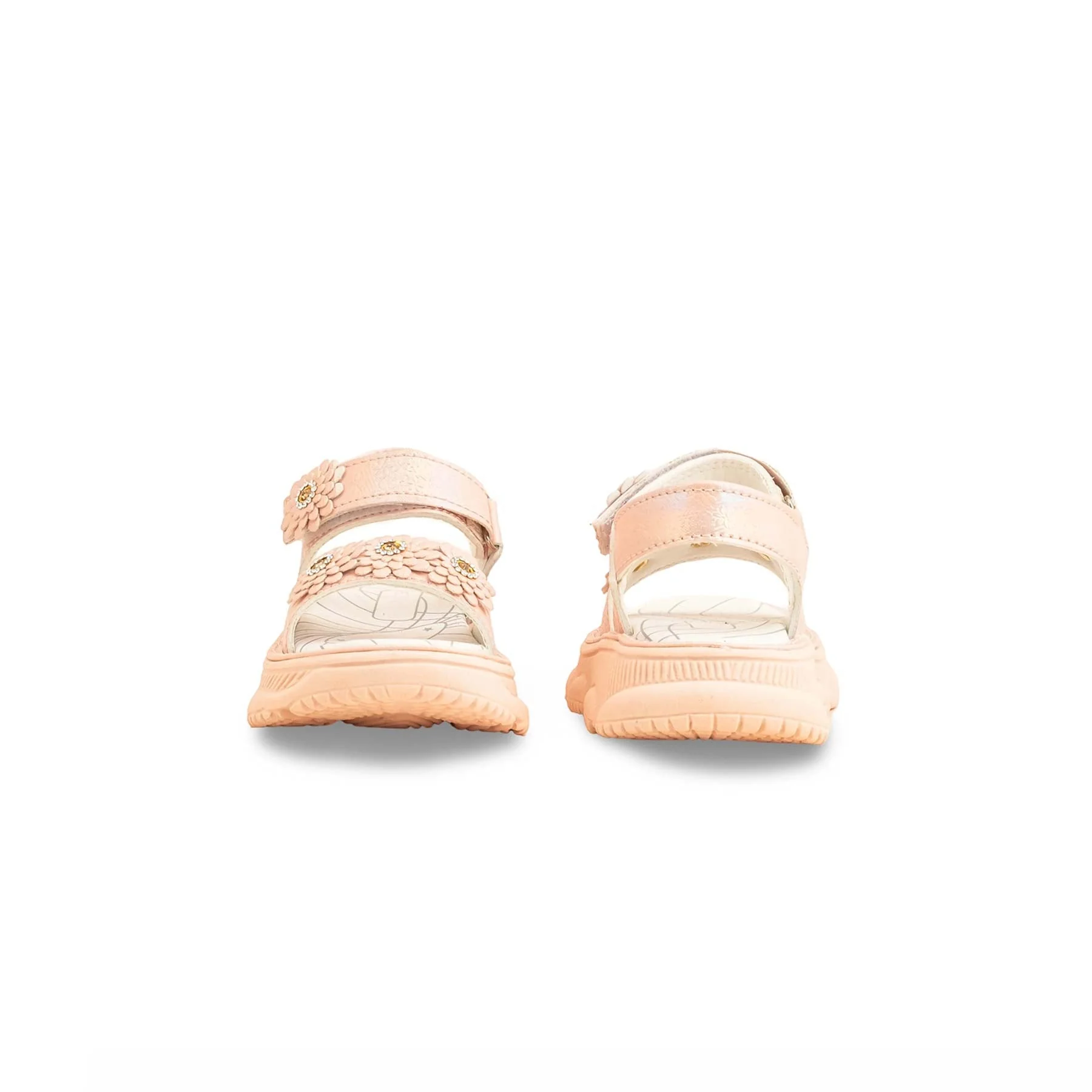 Girls Pink Casual Sandal KD5611 - Image 4