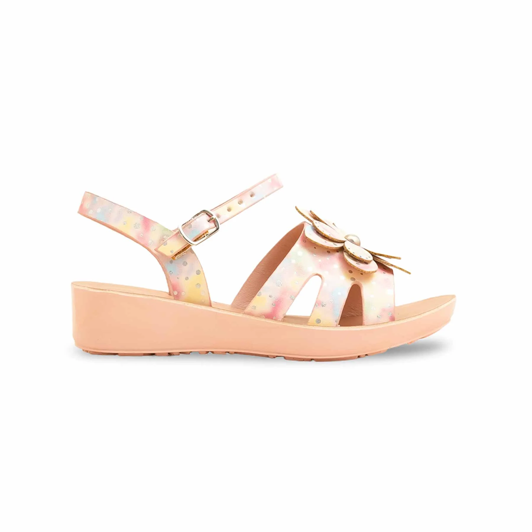 Girls Pink Casual Sandal KD5657 - Image 2