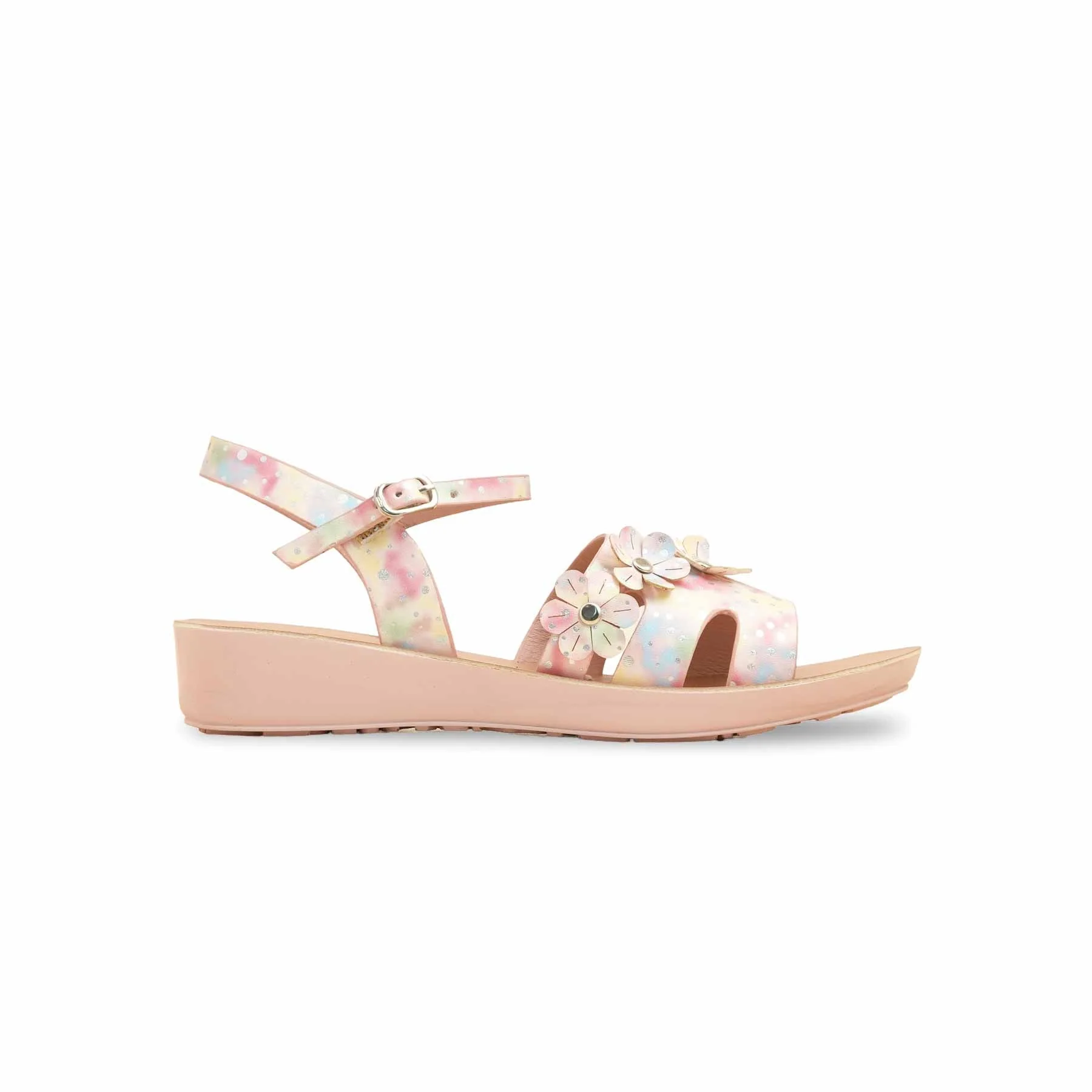 Girls Pink Casual Sandal KD5658 - Image 2