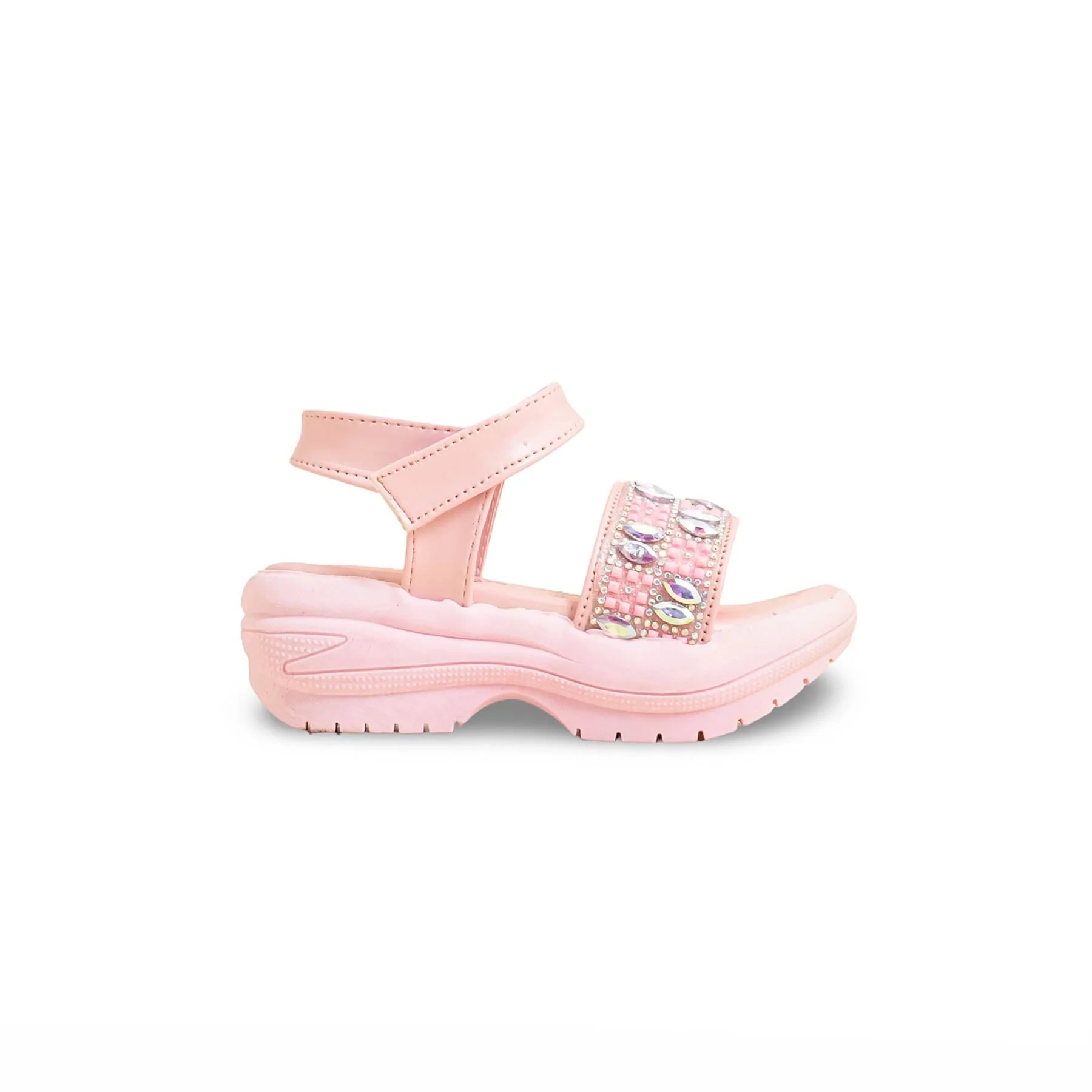 Girls Pink Casual Sandal KD5709 - Image 2