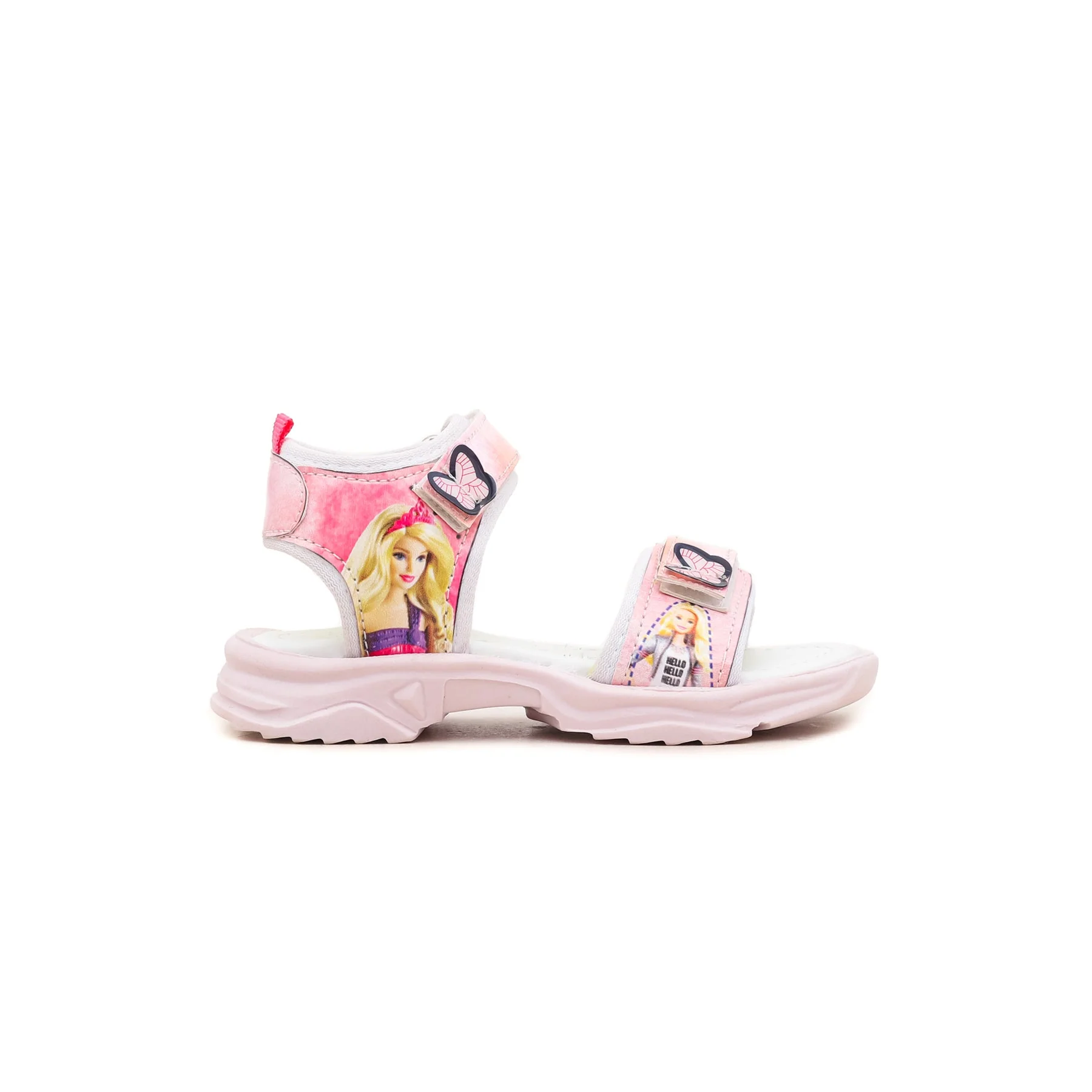 Girls Pink Casual Sandal KD7631 - Image 2
