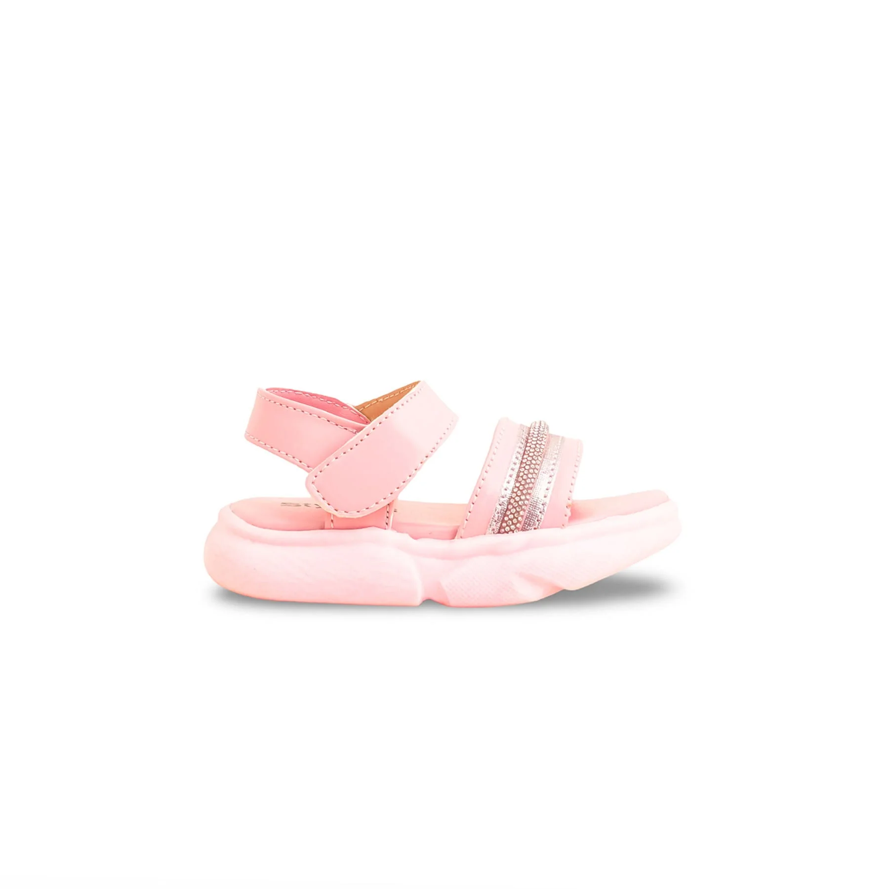 Girls Pink Casual Sandal KD9903 - Image 2