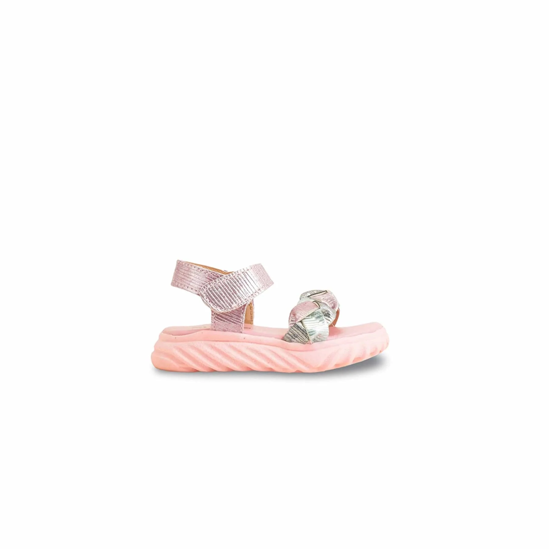 Girls Pink Casual Sandal KD9905 - Image 2