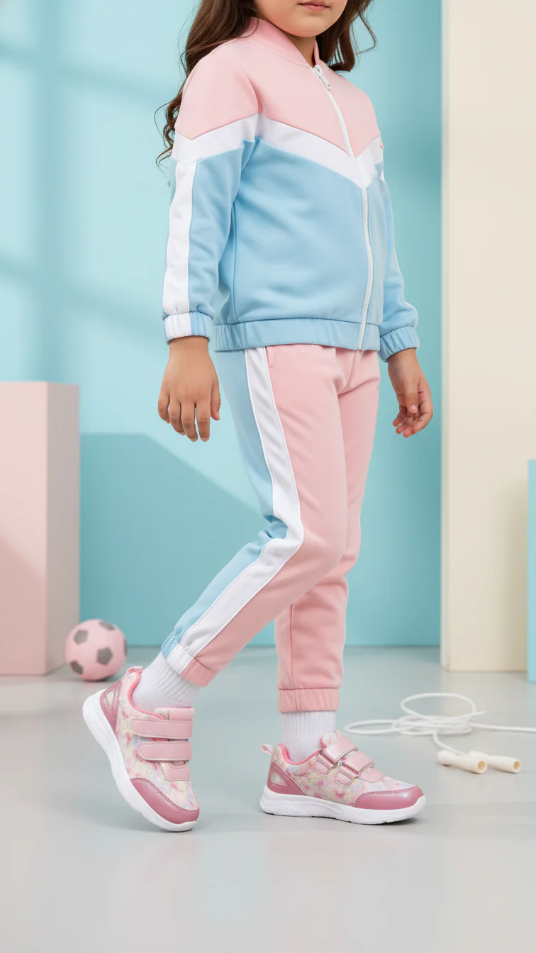 Girls Pink Casual Shoes KD1671