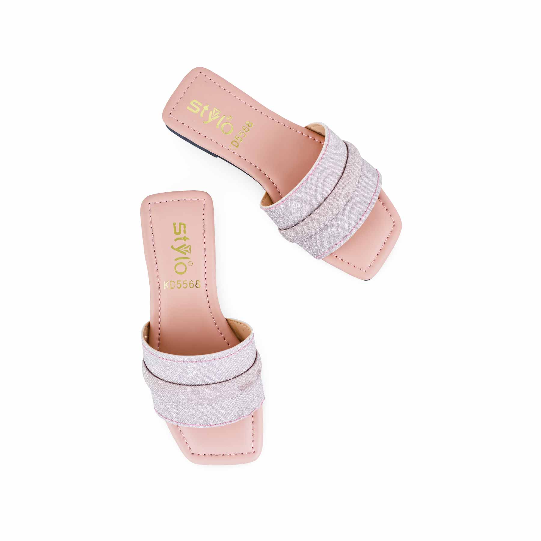 Girls Pink Casual Slipper KD5568 - Image 4