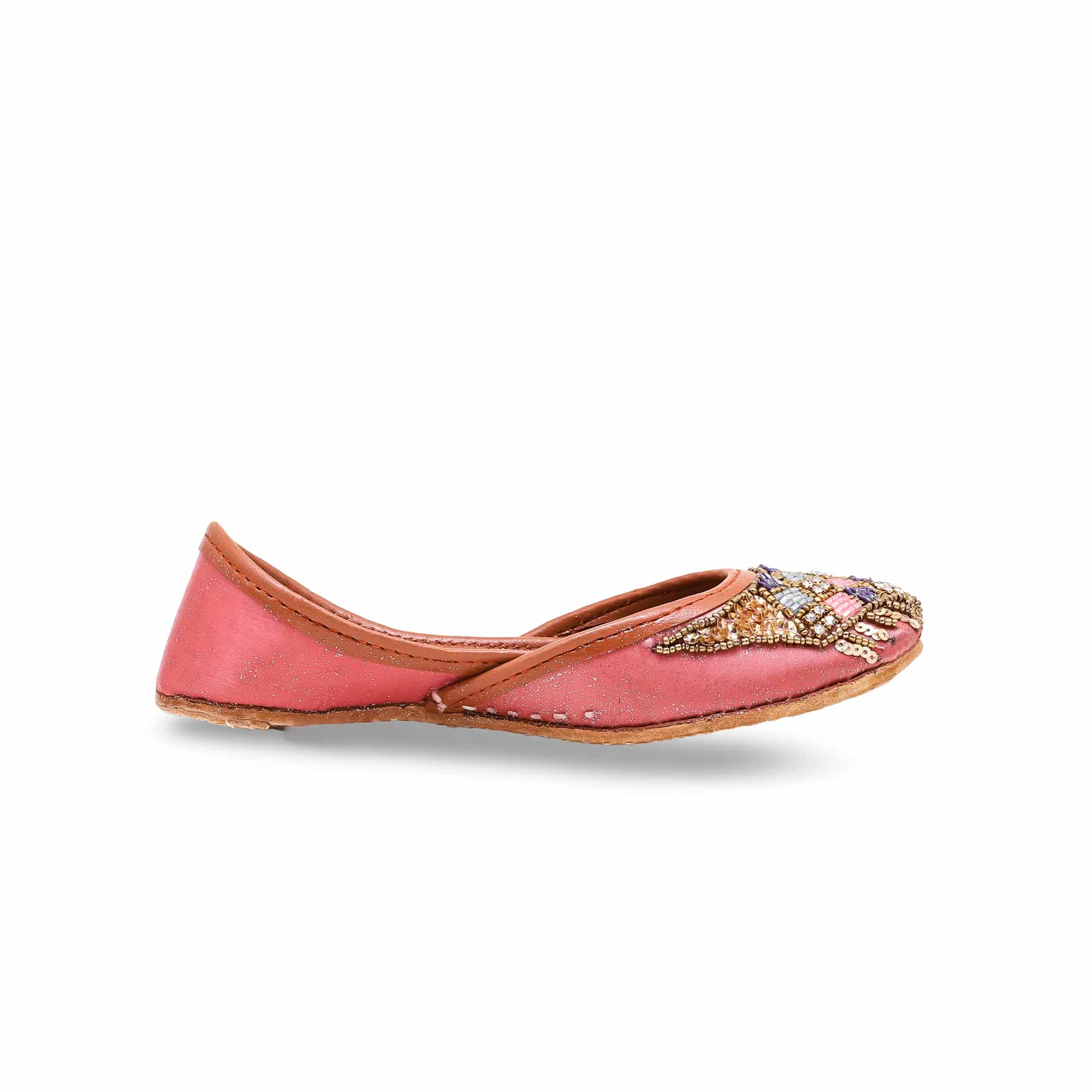 Girls Pink Fancy Khussa KD2248 - Image 2