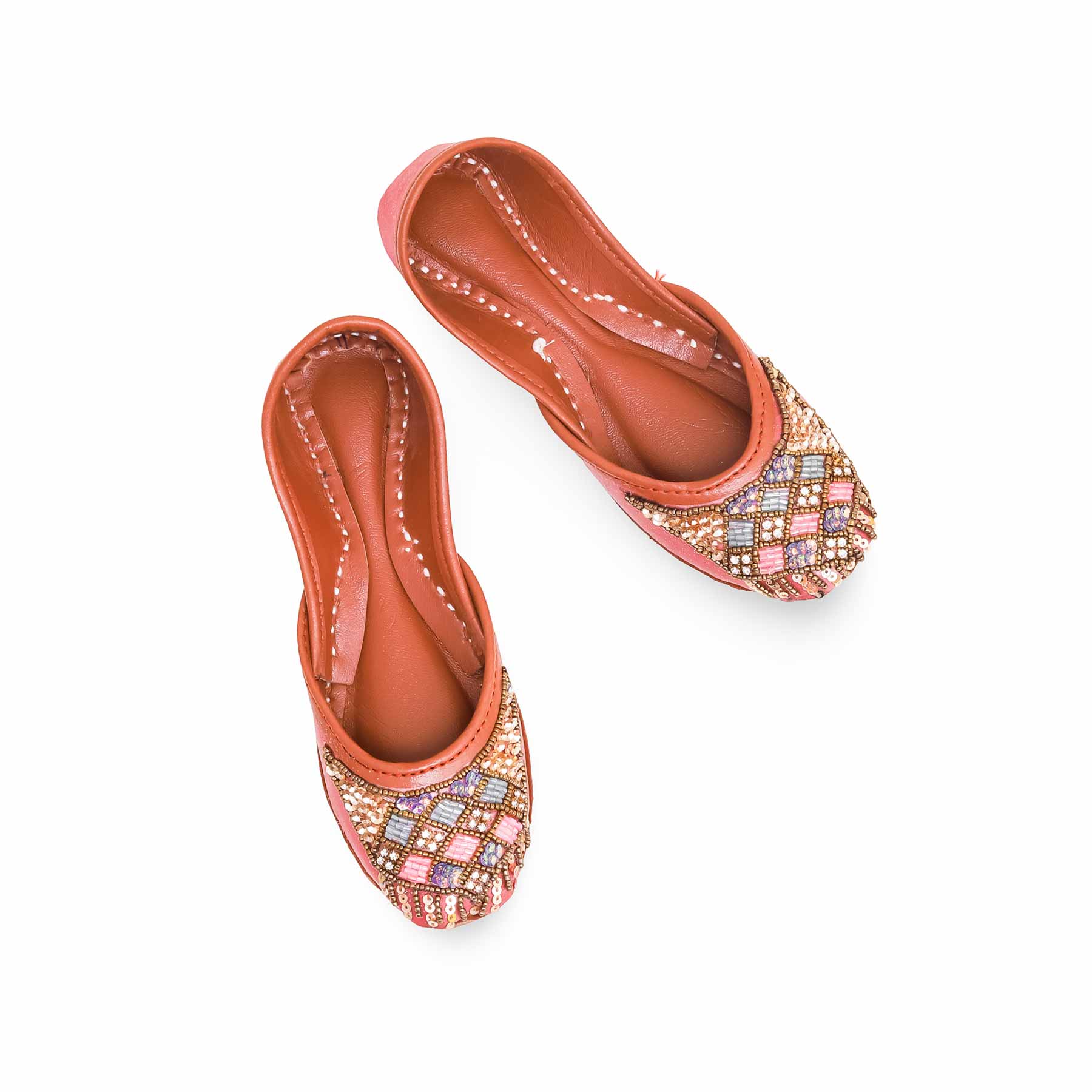 Girls Pink Fancy Khussa KD2248 - Image 5