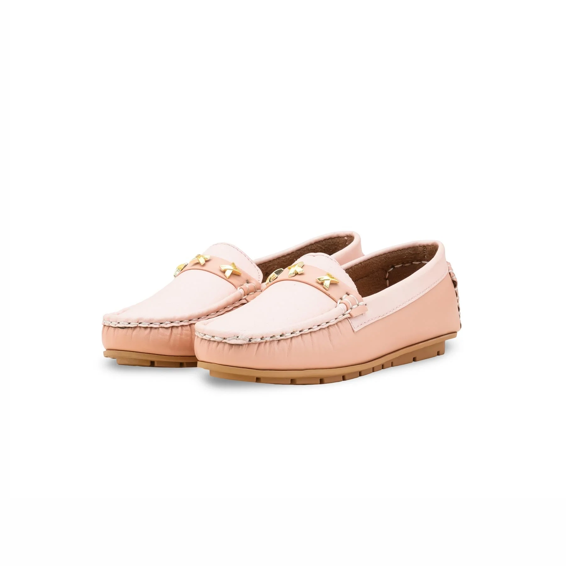 Girls Pink Fancy Moccasin KD2629 - Image 3