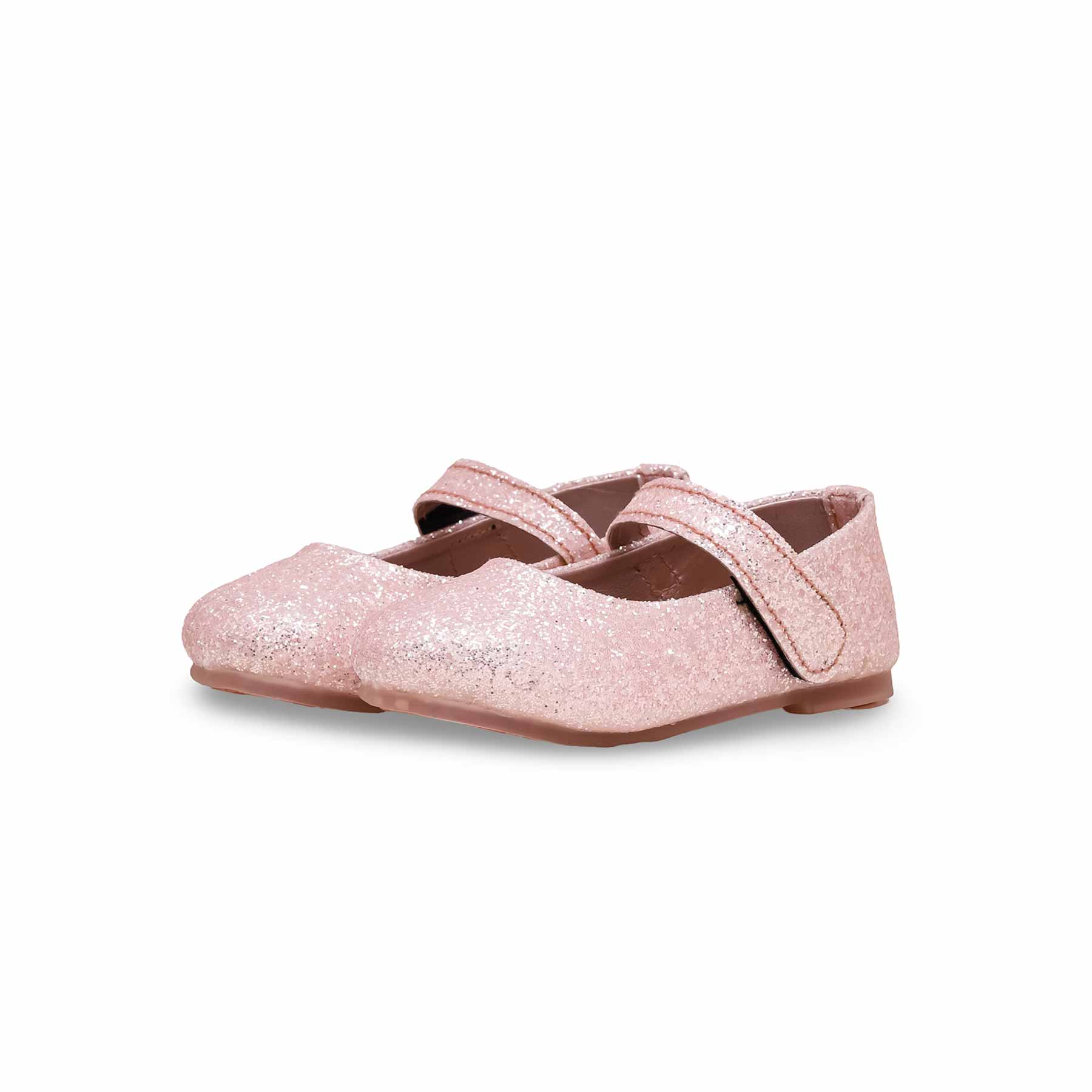 Girls Pink Fancy Pumps KD0938 - Image 2