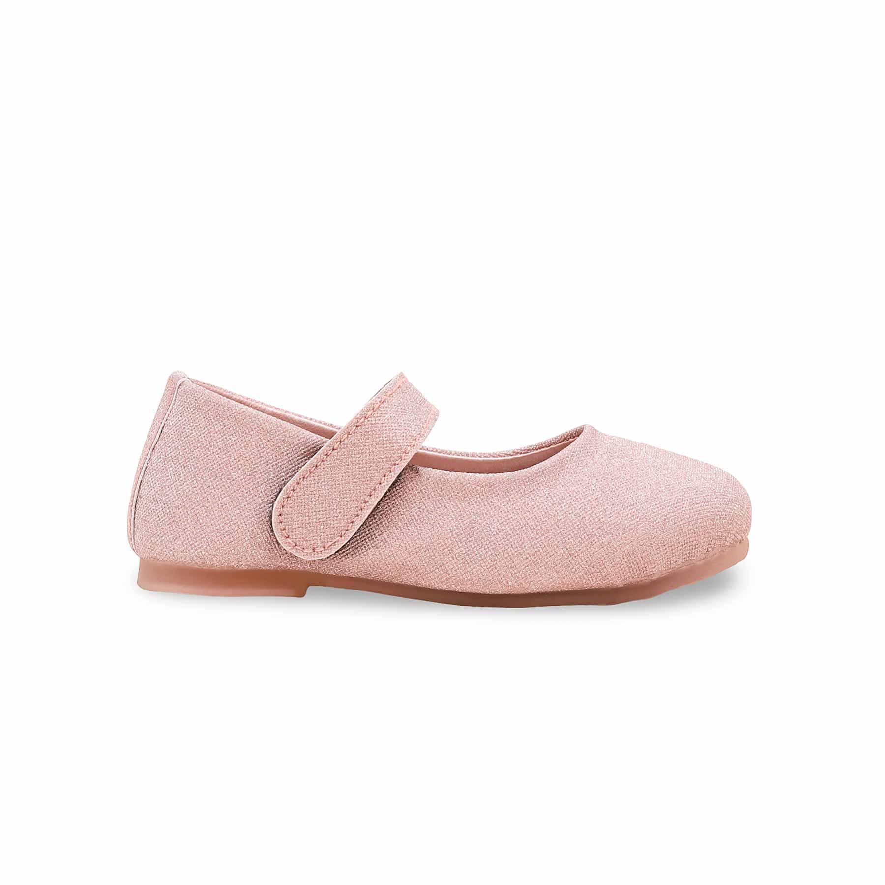 Girls Pink Fancy Pumps KD2275 - Image 2