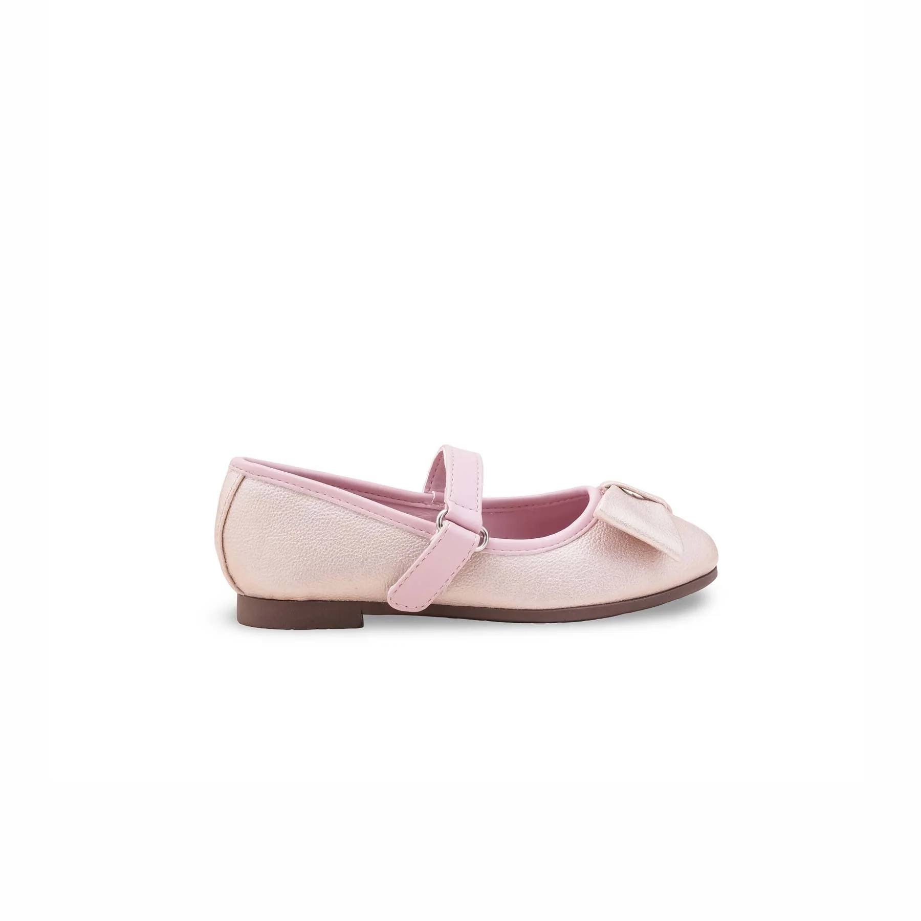 Girls Pink Fancy Pumps KD2623 - Image 2