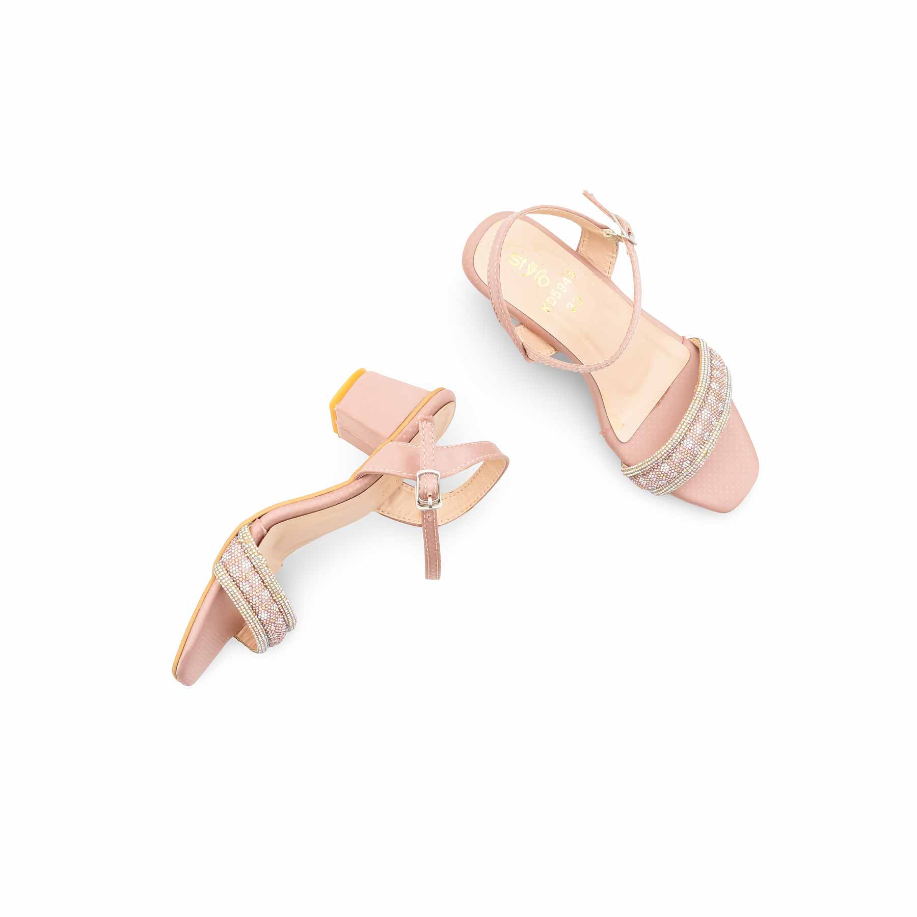 Girls Pink Fancy Sandal KD5944 - Image 5