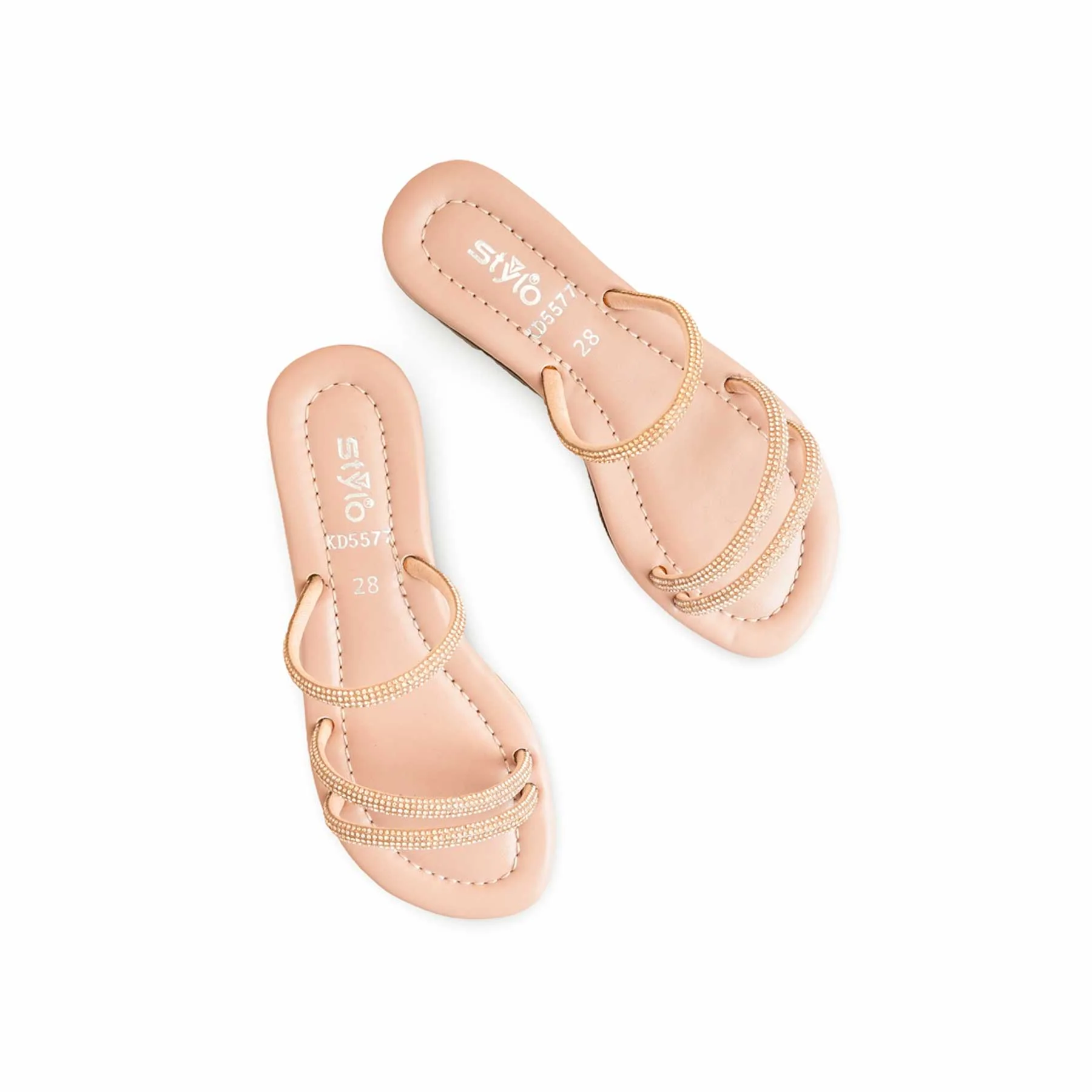 Girls Pink Fancy Slipper KD5577 - Image 5