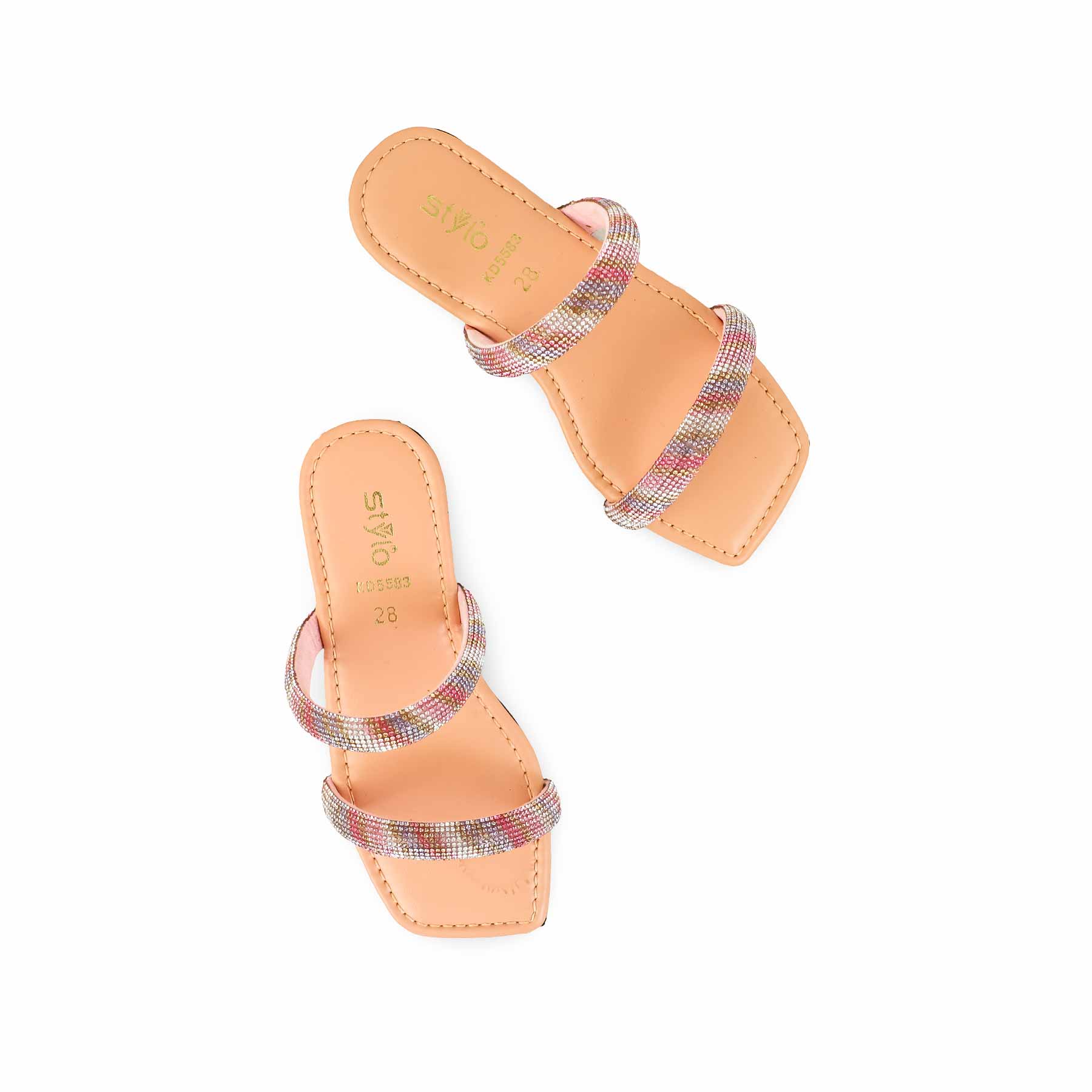 Girls Pink Fancy Slipper KD5583 - Image 5