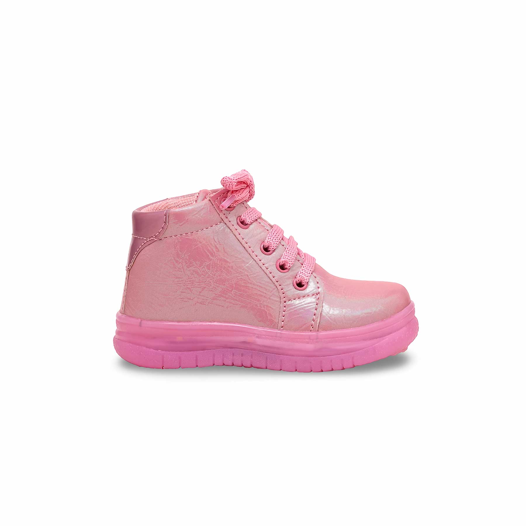 Girls Pink Formal Long Shoes KD8076 - Image 2