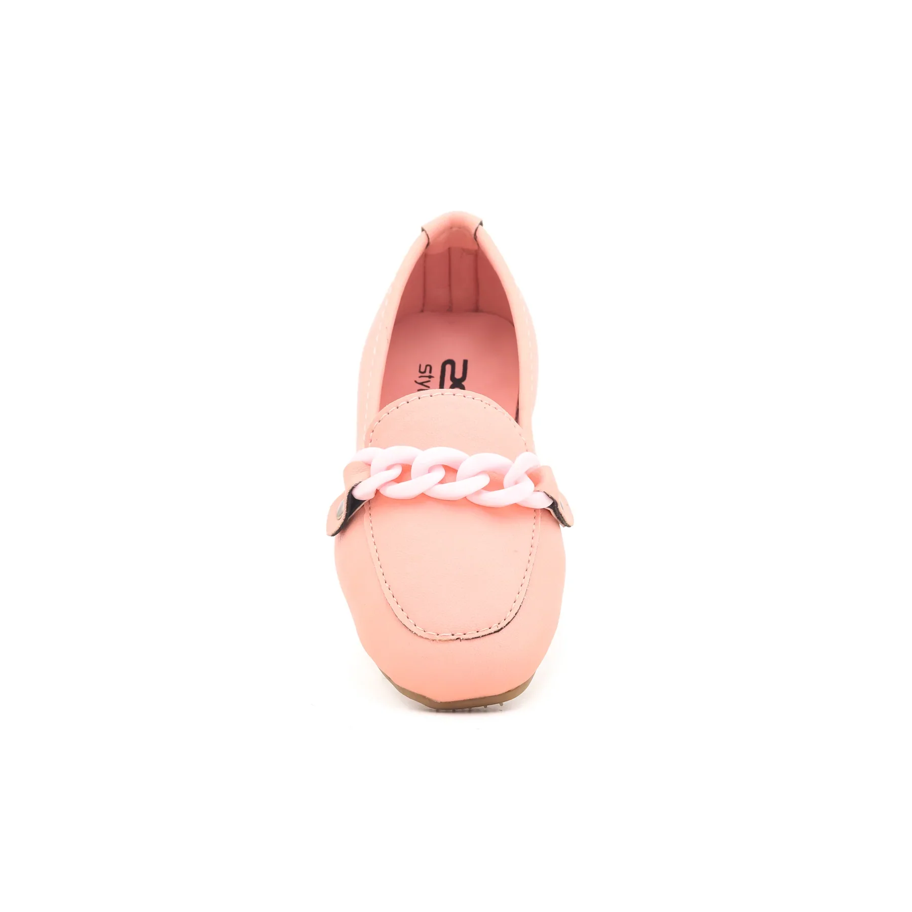 Girls Pink Formal Moccasin KD0292 - Image 3