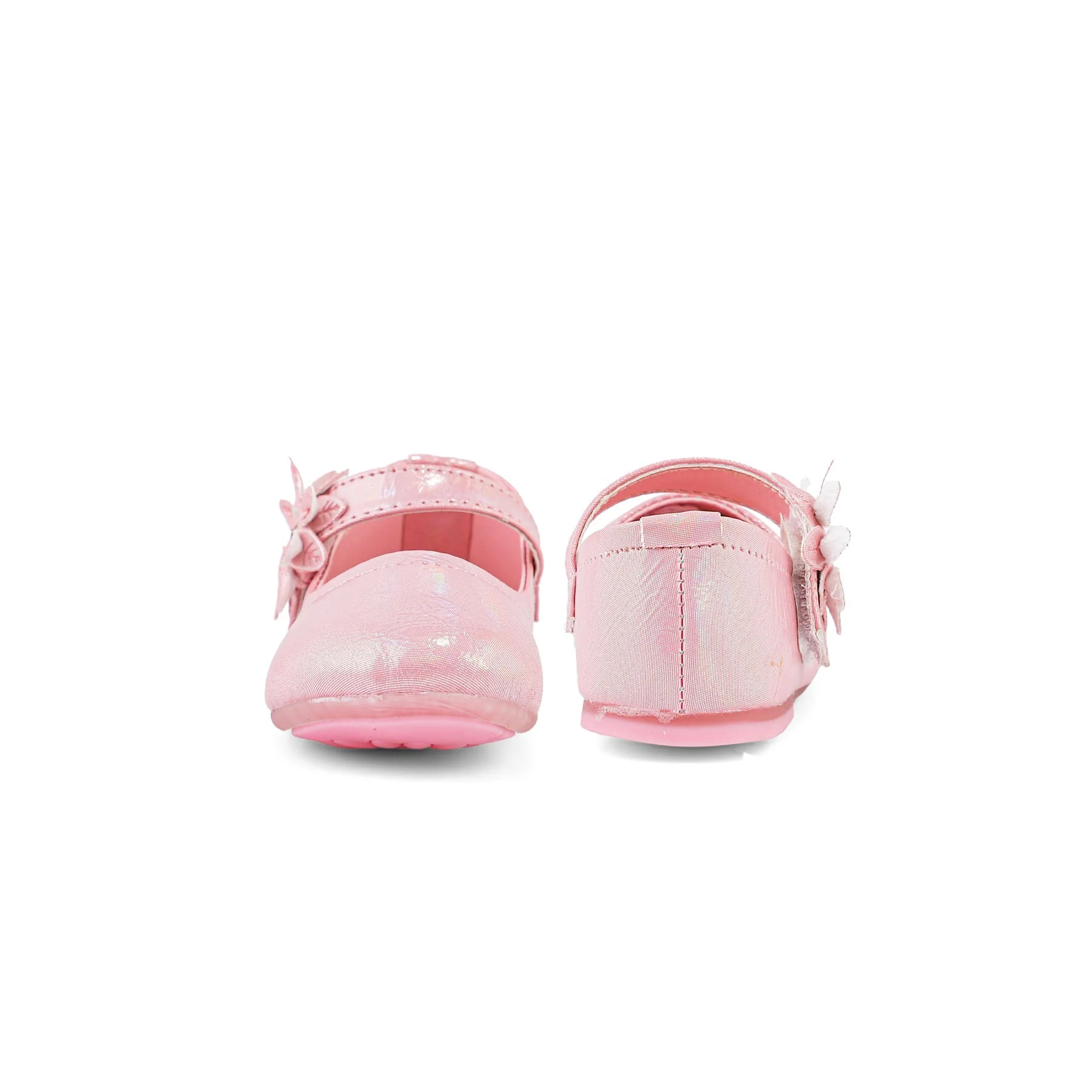 Girls Pink Formal Pumps KD0890 - Image 3