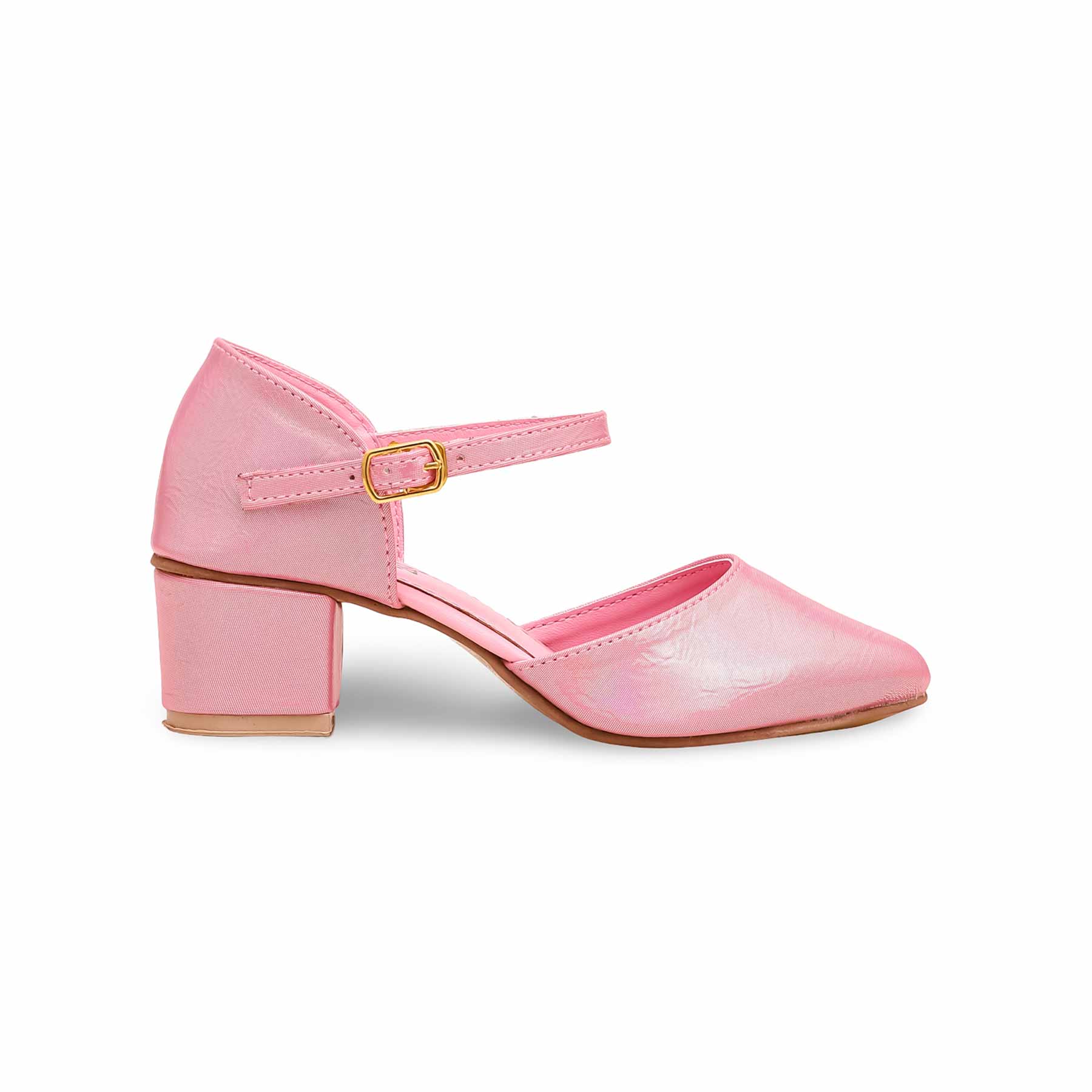 Girls Pink Formal Pumps KD0929 - Image 2