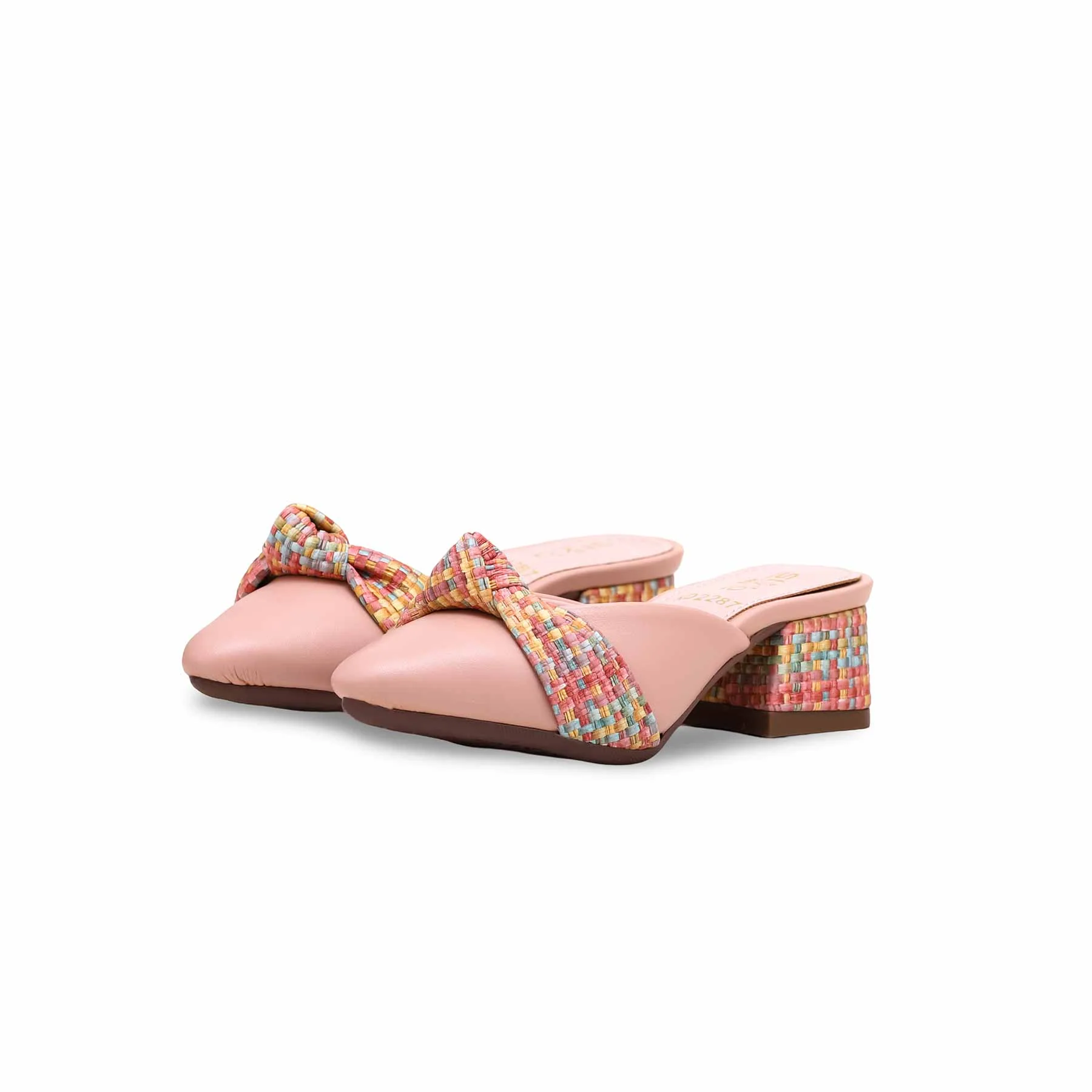 Girls Pink Formal Pumps KD2287 - Image 3