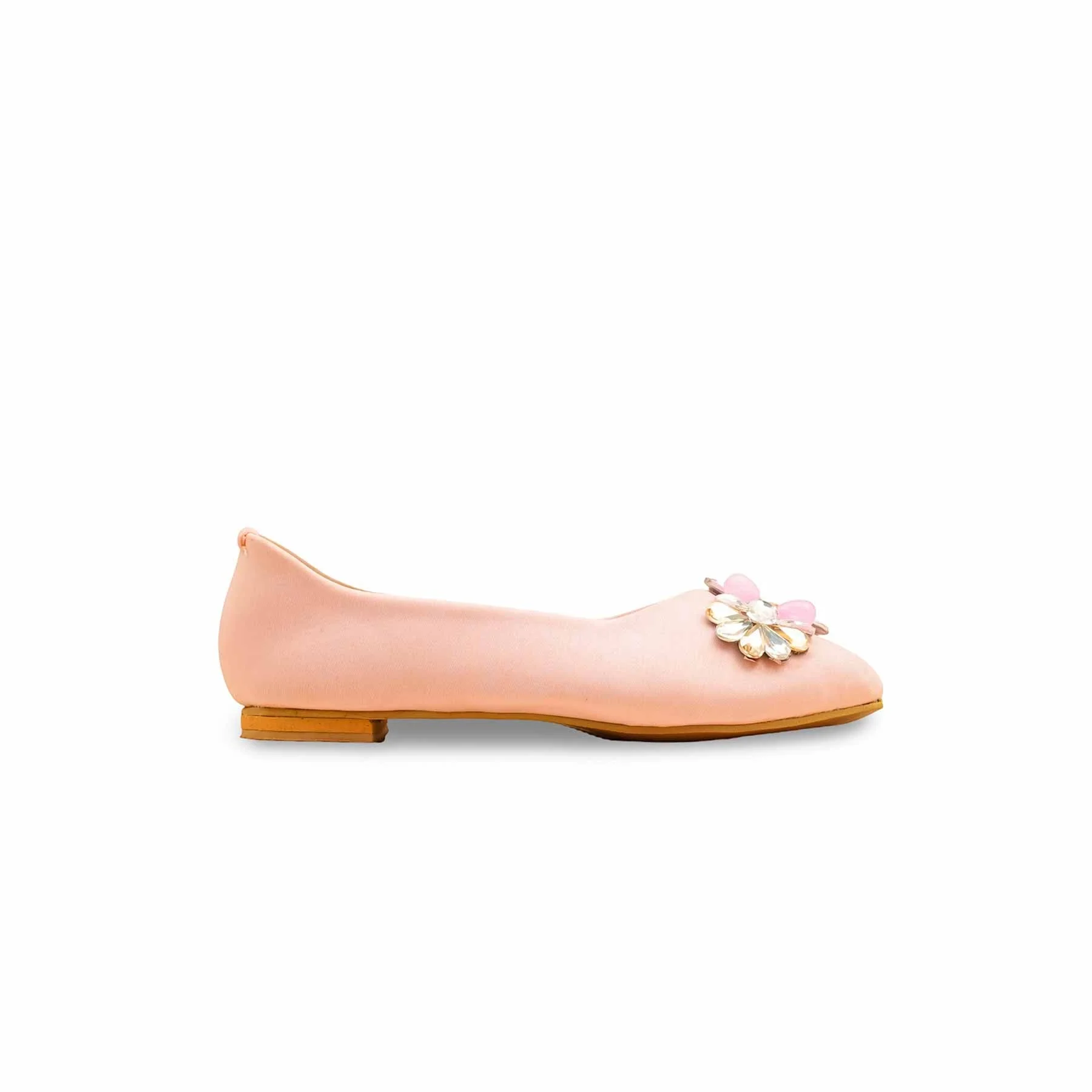 Girls Pink Formal Pumps KD2550 - Image 2