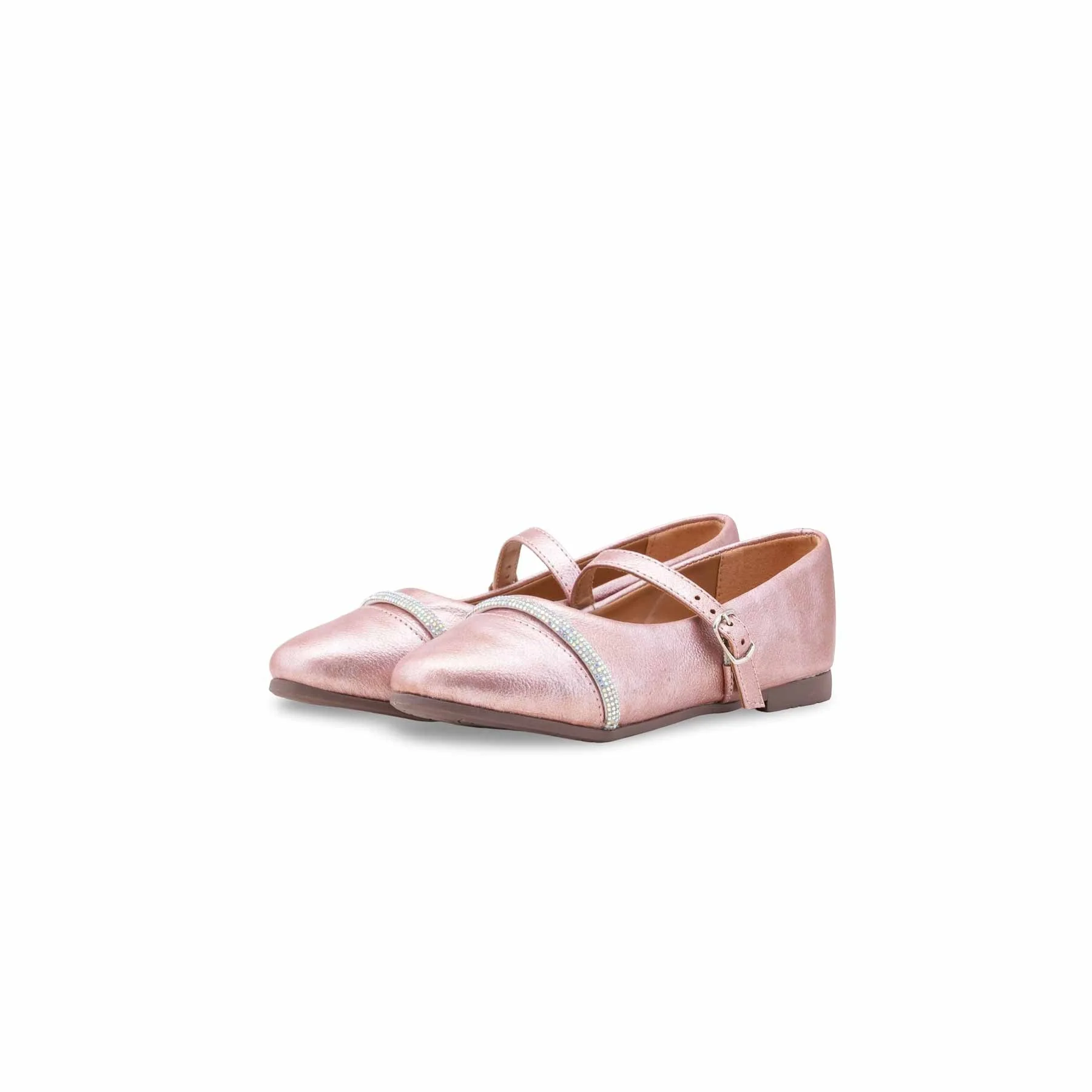 Girls Pink Formal Pumps KD2620 - Image 3