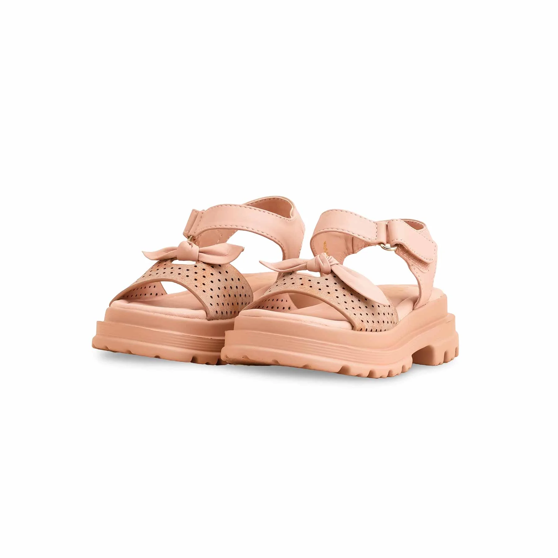 Girls Pink Formal Sandal KD5697 - Image 3