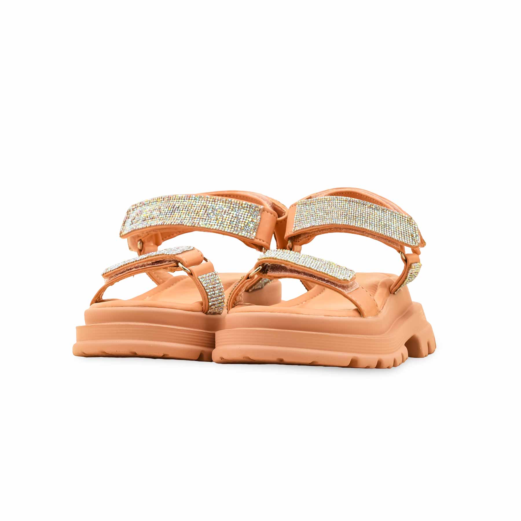 Girls Pink Formal Sandal KD5715 - Image 3