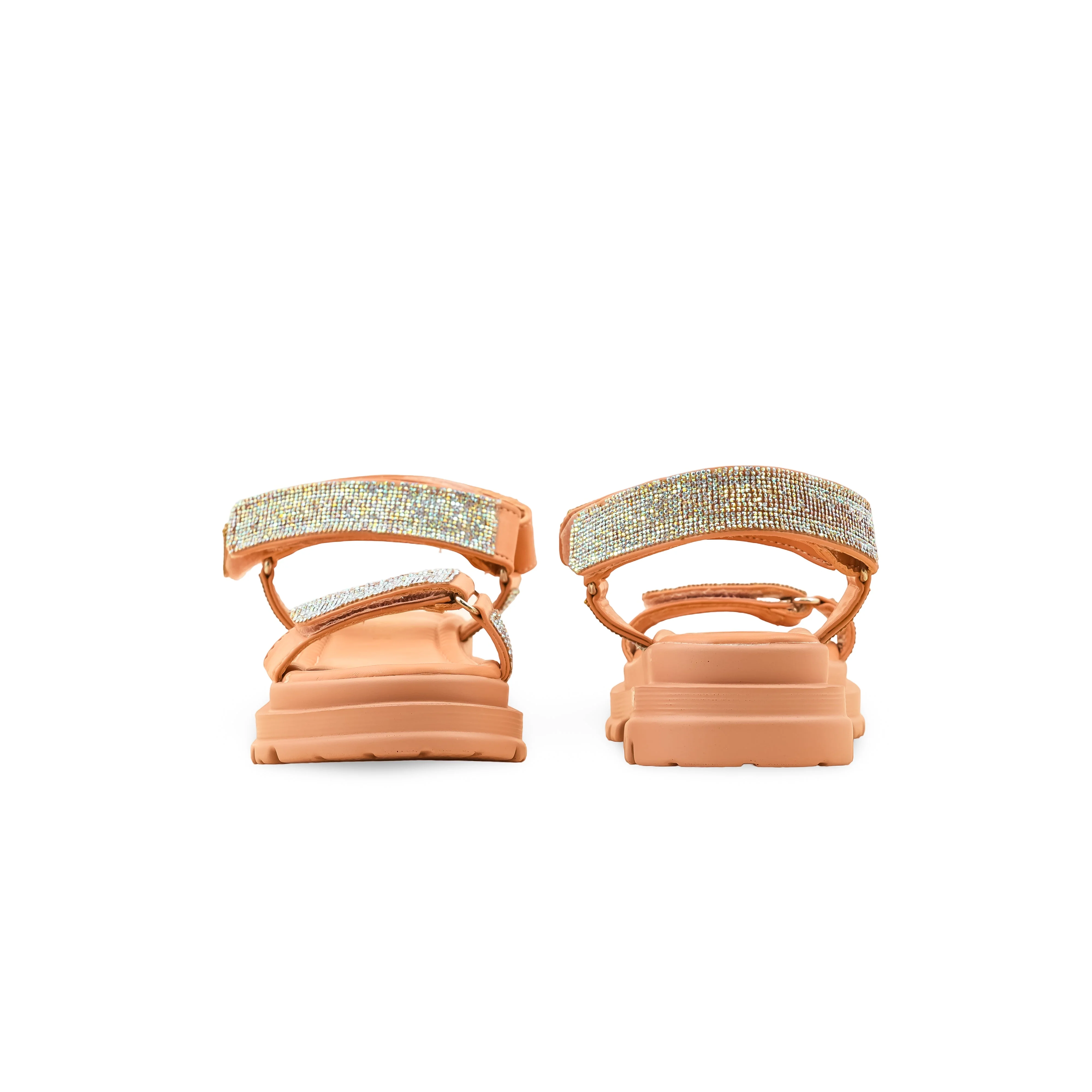 Girls Pink Formal Sandal KD5715 - Image 4