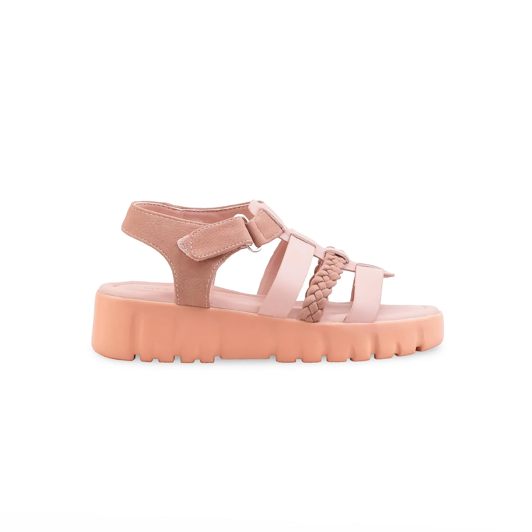 Girls Pink Formal Sandal KD5757 - Image 2