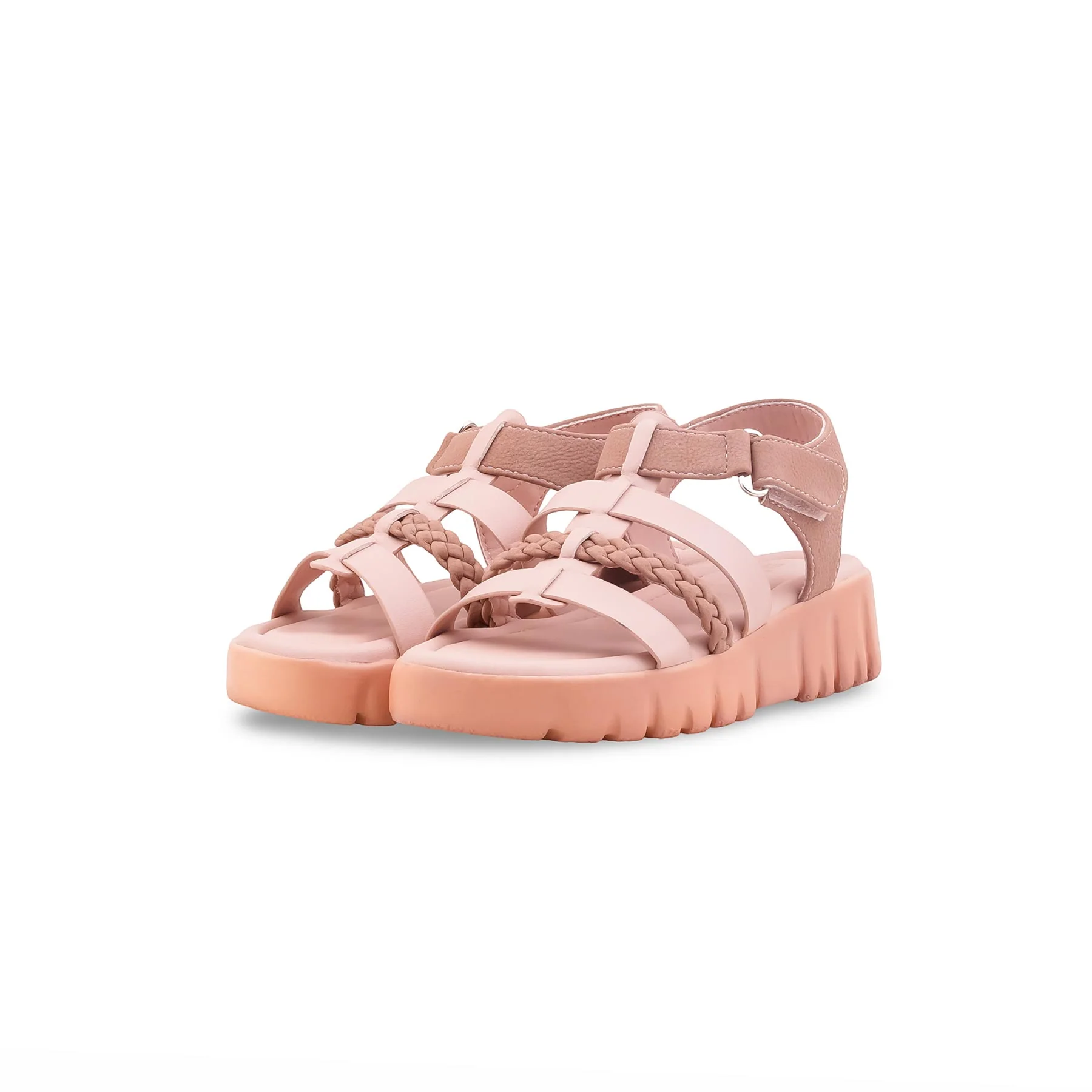Girls Pink Formal Sandal KD5757 - Image 3