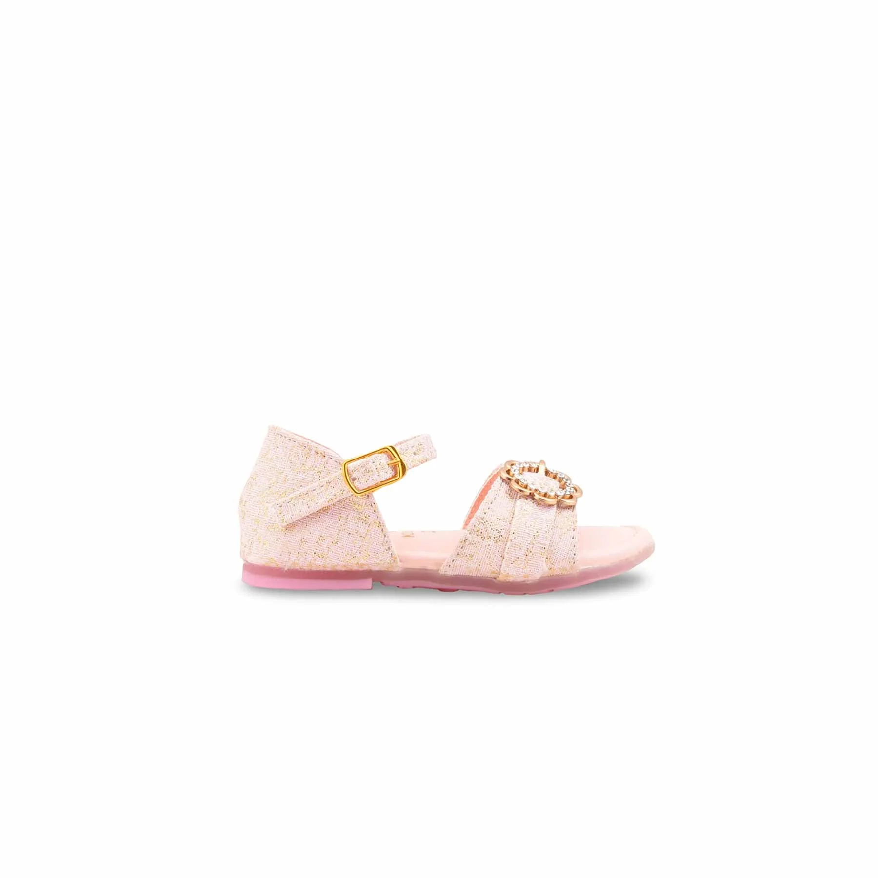 Girls Pink Formal Sandal KD5807 - Image 2