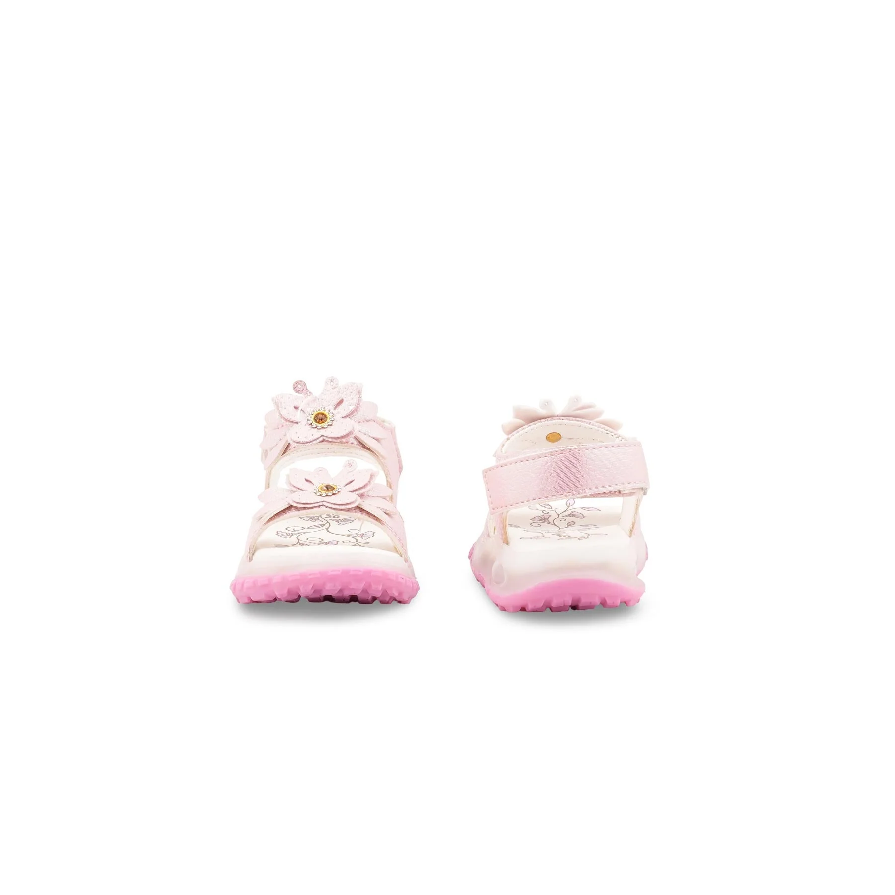 Girls Pink Formal Sandal KD5964 - Image 4